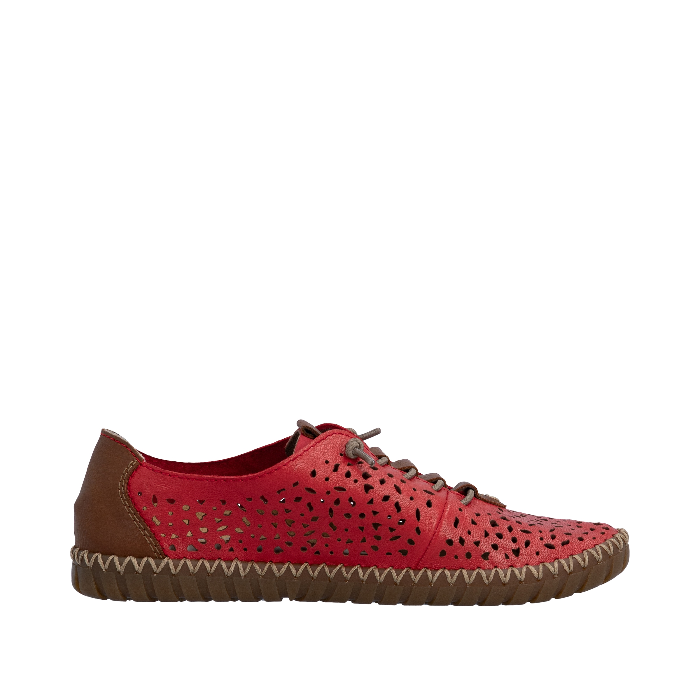 Rieker Slipper  Schlupfschuh, Halbschuh, Barfußschuh mit Perforation
