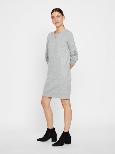 Vero Moda Strickkleid »VMDOFFY LS O-NECK DRESS GA NOOS«