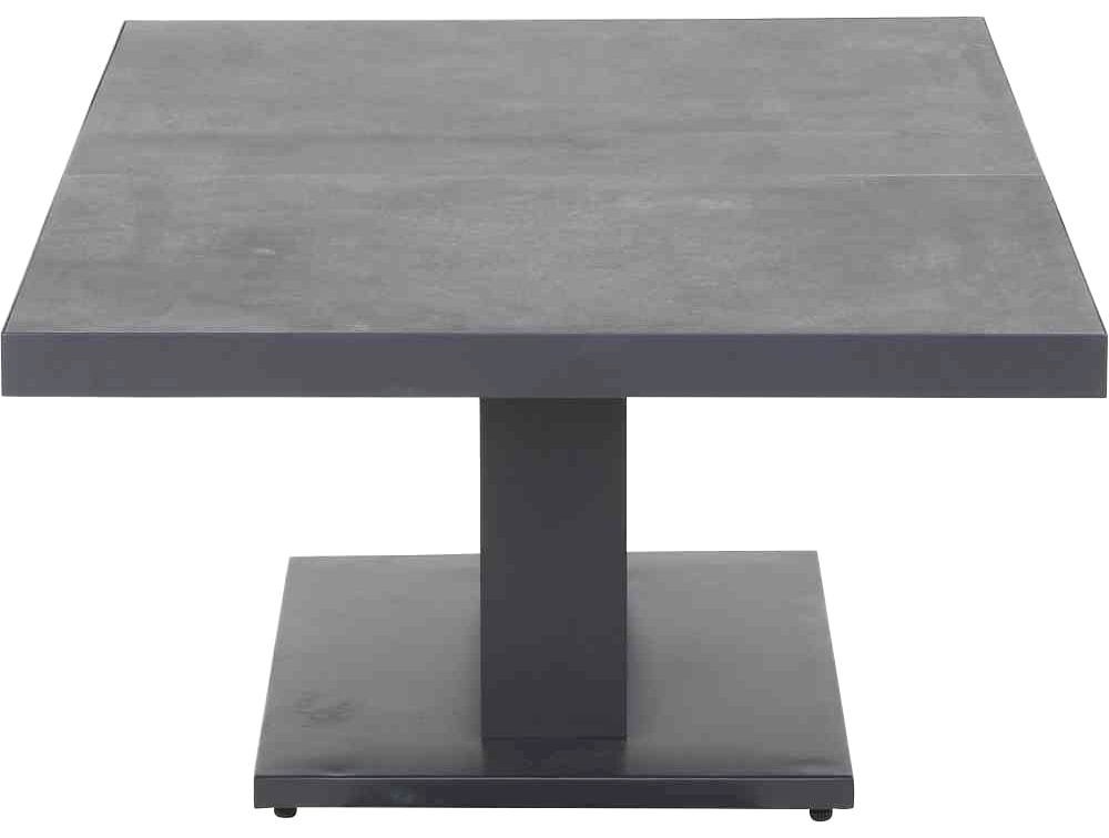 Siena Garden Gartenlounge-Set »Solea«, (4 tlg., 2xSessel: 84x71x98 cm,2er Bank: 85x151,5x97 cm,Tisch:140x85x72/50,5 cm), Aluminium, verstellbar, höhenverstellbar, inkl. Auflagen