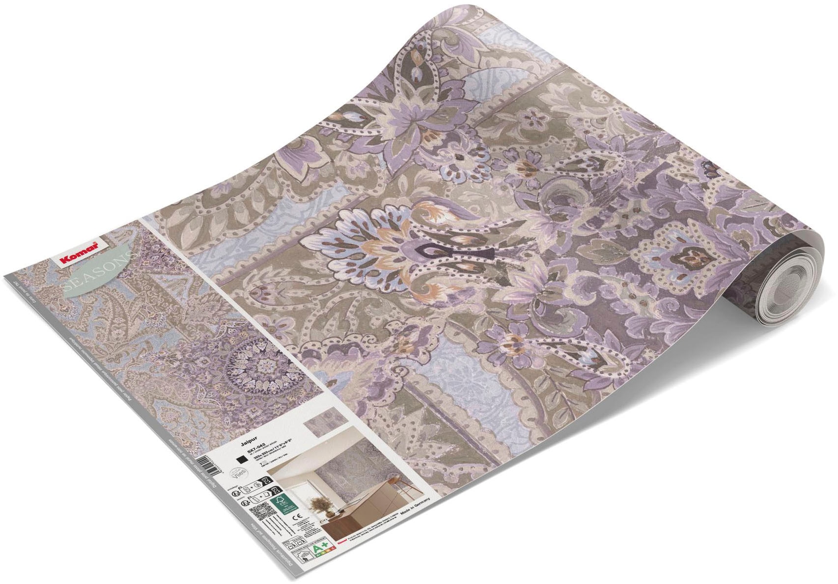 Komar Fototapete »Vlies Fototapete - Jaipur - Größe 350 x 250 cm« Motiv | bedruckt glatt