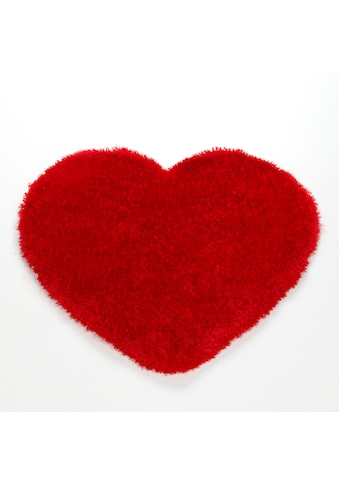 KiYou Shaggy Hochflor-Teppich »Shaggy Herz KS-5«, herzförmig, 40 mm Höhe, für... kaufen