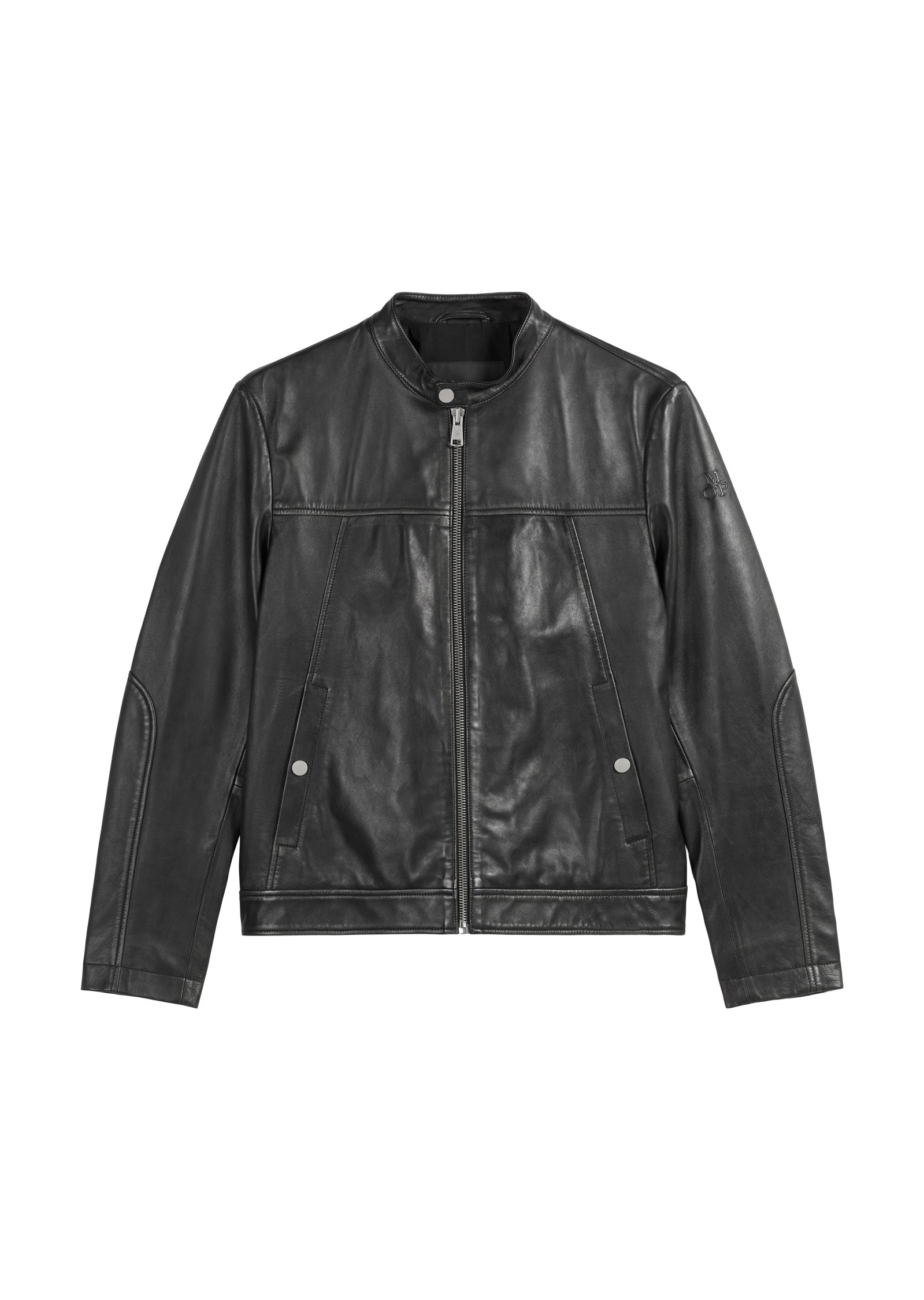 Marc O'Polo Lederjacke »im Biker-Style regular fit  aus edlem Lammleder«