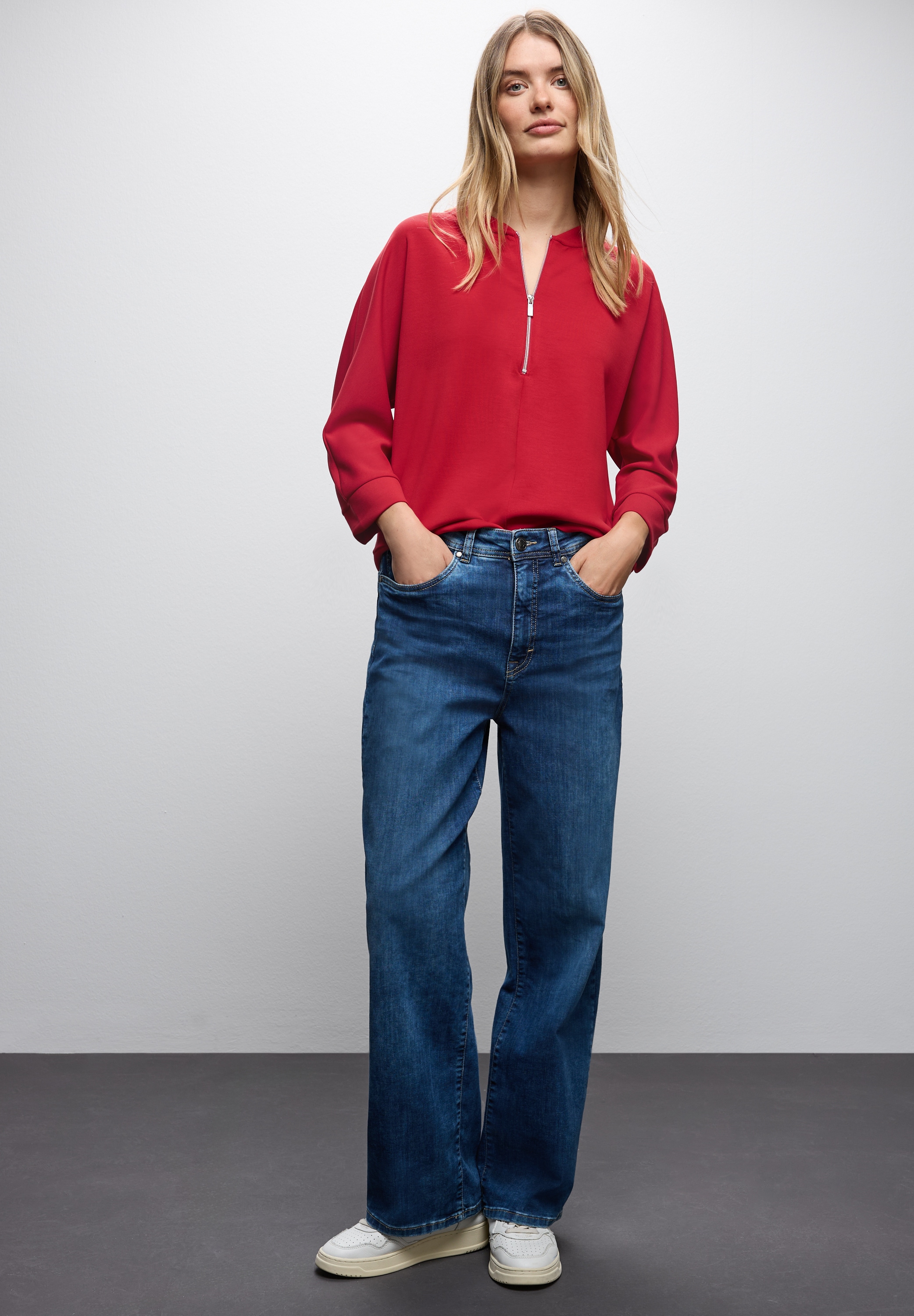 STREET ONE Sweatshirt, mit Bündchen