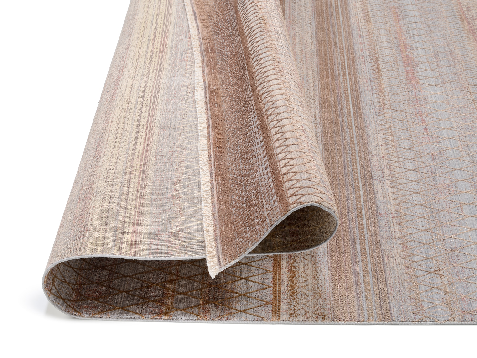OCI DIE TEPPICHMARKE Teppich »FARBEN MASTER«, rechteckig, 8 mm Höhe, Klassisches Muster, eingefasst, in 3-D-Optik