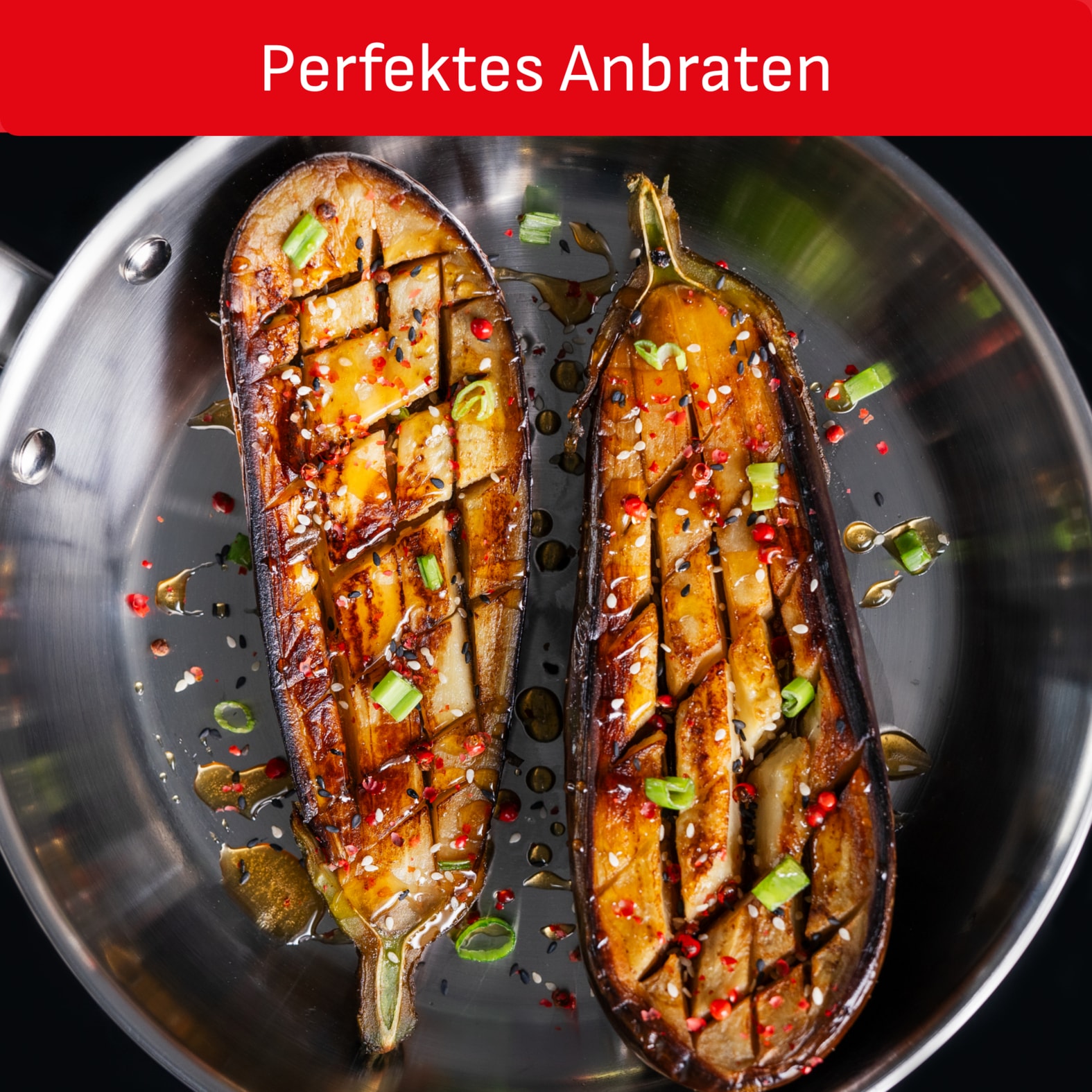 Tefal Pfannen-Set »Virtuoso, hochwertiger Premium-Edelstahl, unversiegelt« Edelstahl Set, 1x Bratpfanne Ø 24 cm, 1x Bratpfanne Ø 28 cm, Höhe 5 cm, 2 Stk. tlg. für alle Herdarten geeignet, backofengeeignet bis zu 250°C