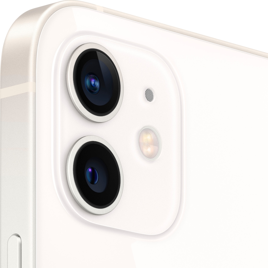 Apple Smartphone »iPhone 12 128GB«, weiß, 15,5 cm/6,1 Zoll, 128 GB Speicherplatz, 12 MP Kamera