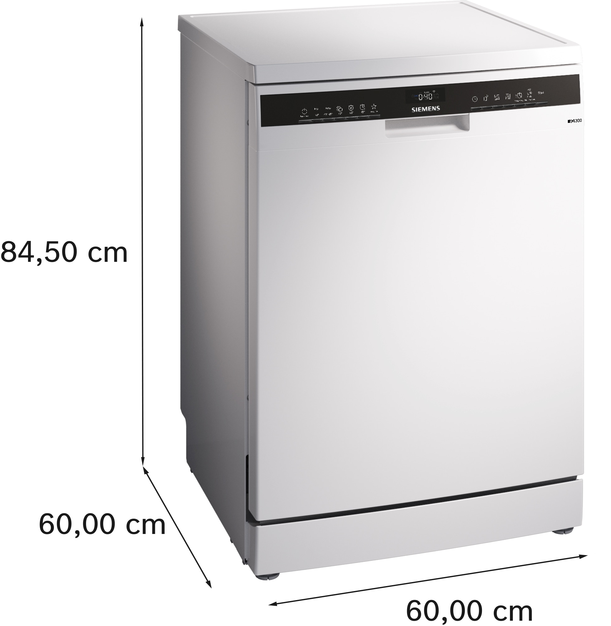 SIEMENS Standgeschirrspüler iQ300 »SN23HW02ME«, 14 Maßgedecke