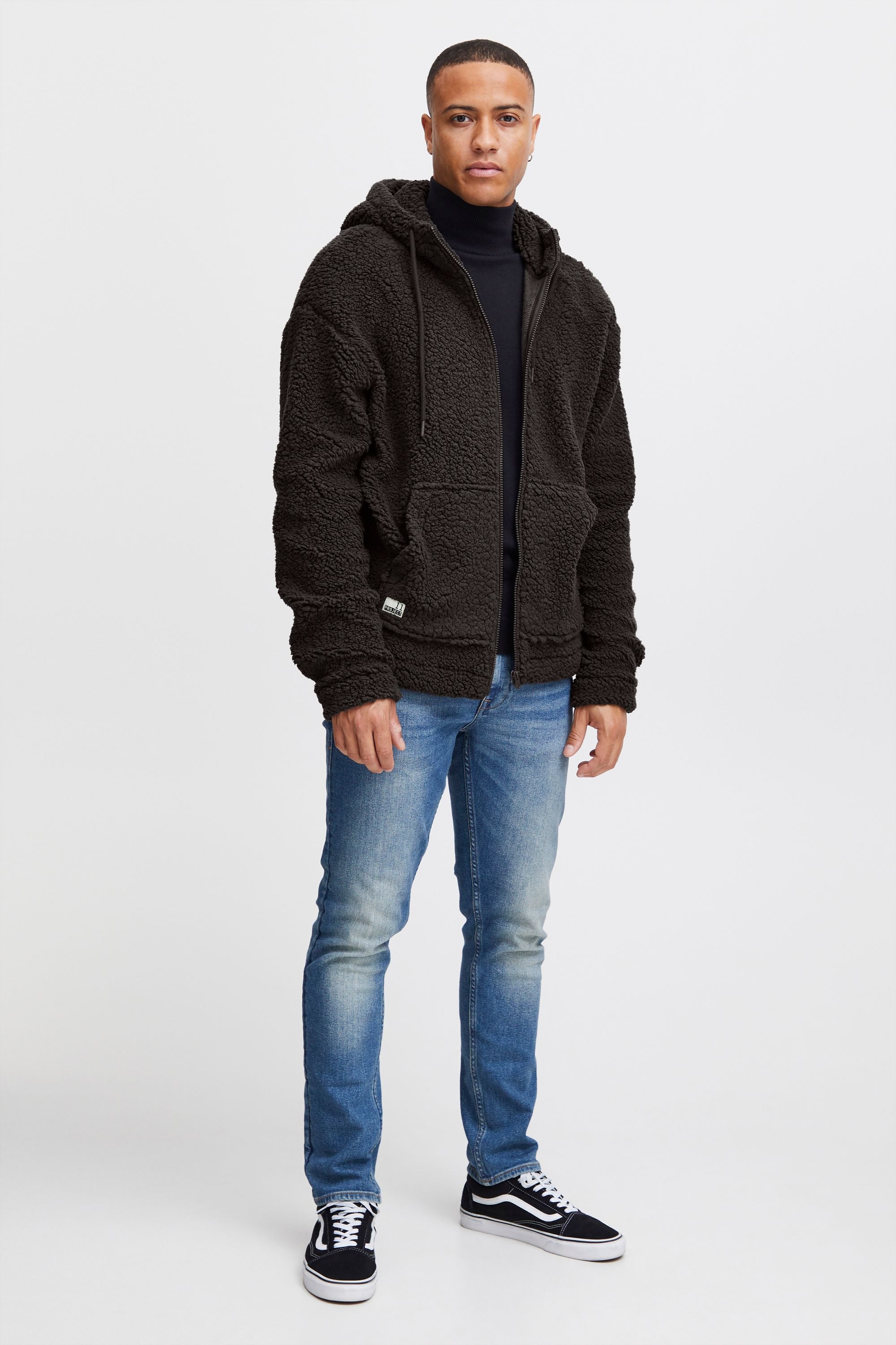 11 Project Funktions-Kapuzensweatjacke »Fellimitatjacke PRDaag«