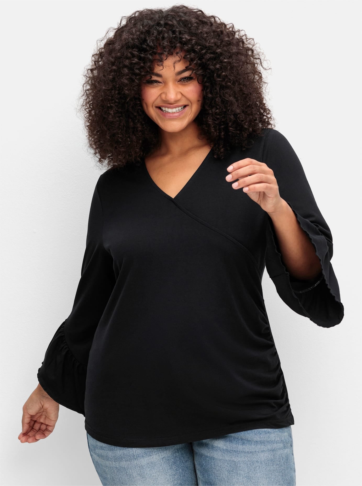 sheego by Joe Browns 3/4-Arm-Shirt »T-Shirt« 1 Stk.