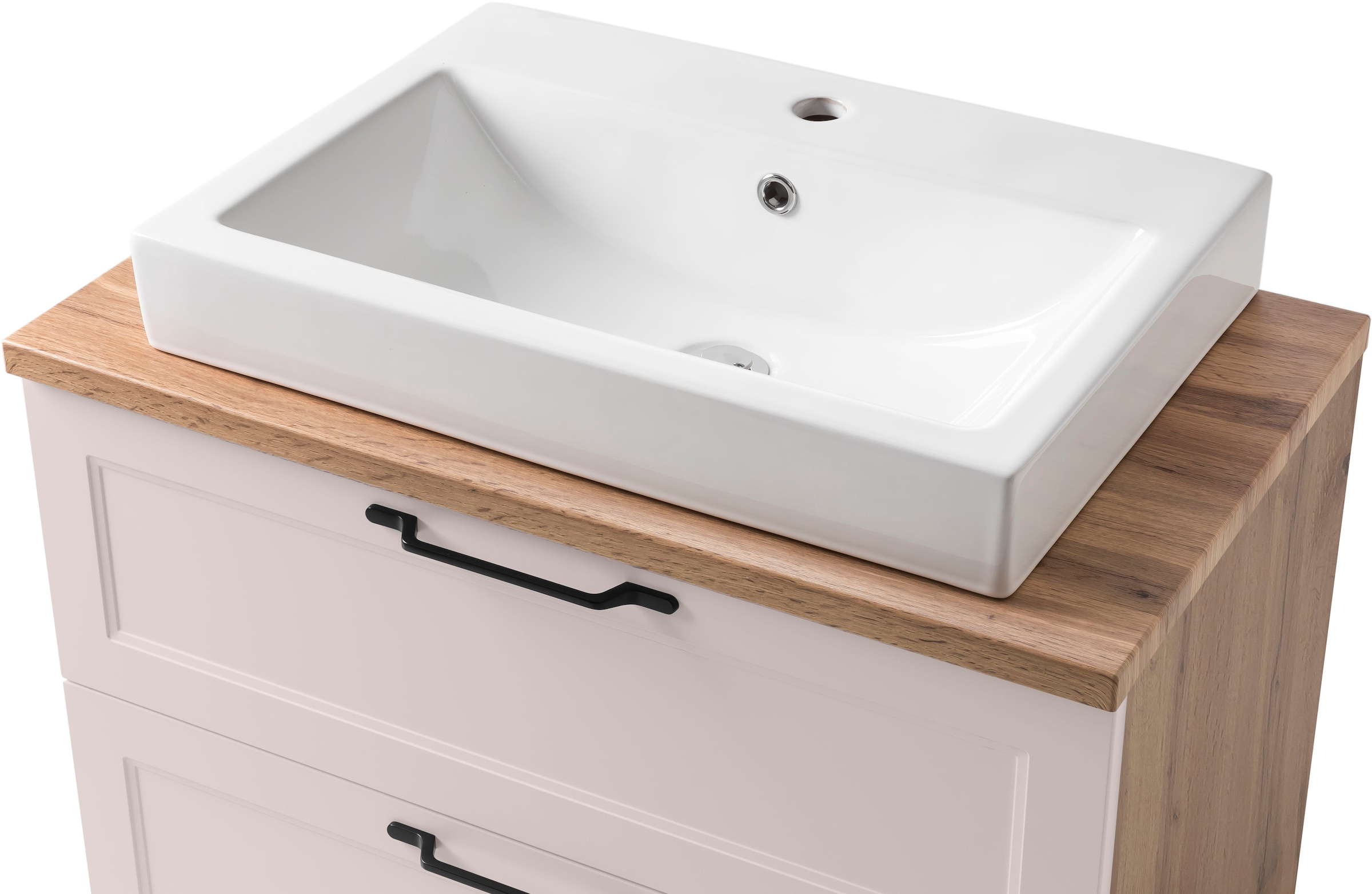 welltime Waschtisch »Lana«, Badmöbel inkl. Waschbecken, 80 cm breit