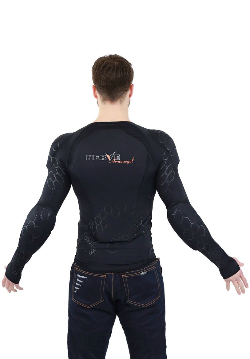 NERVE Motorradjacke »Armorgel«, Men