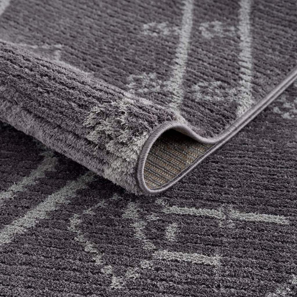 Carpet City Teppich »April 2291«, rechteckig, Boho-Teppich, besonders weich, Hochflor