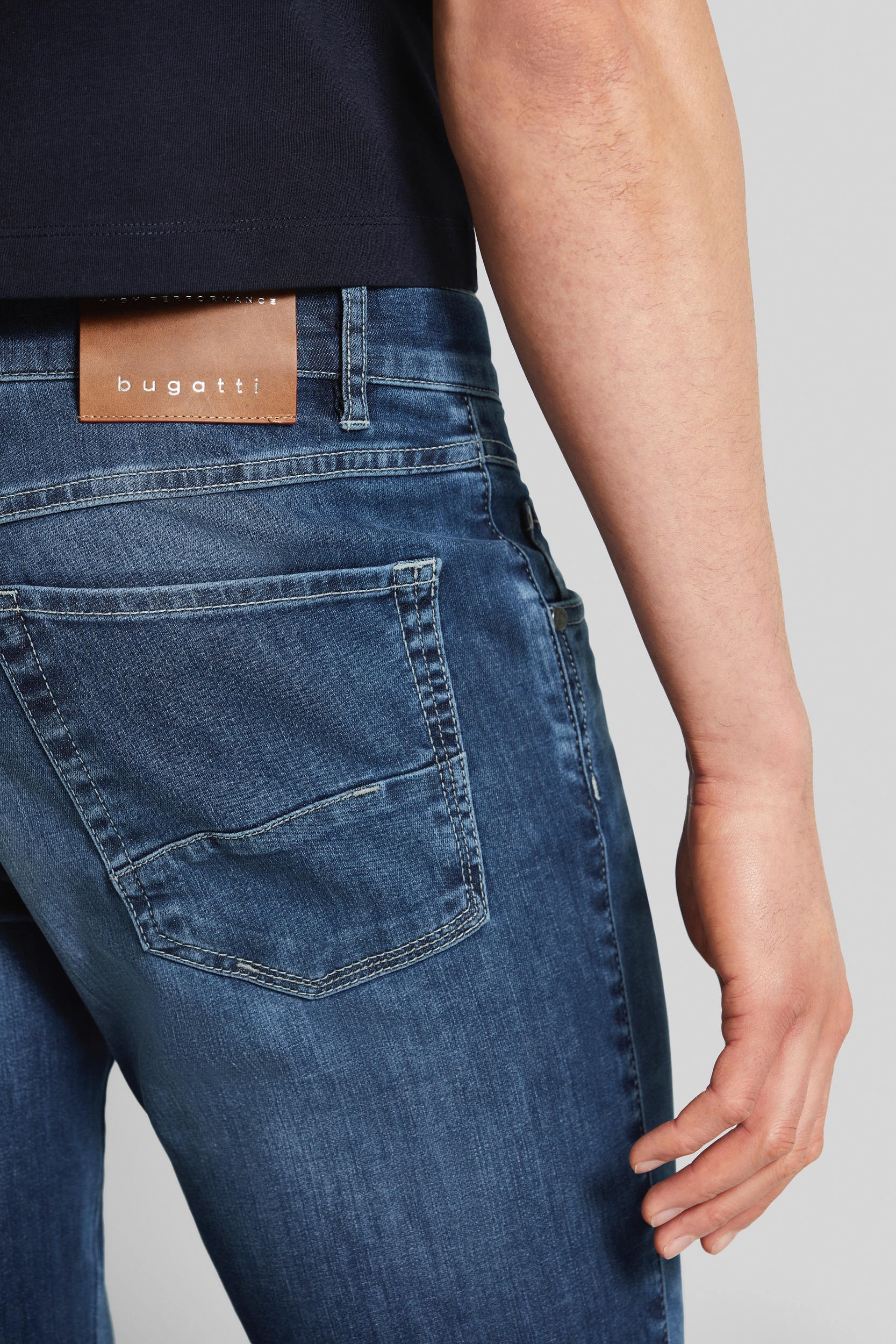 bugatti Stoffhose, mit Flexcity-Ausstattung