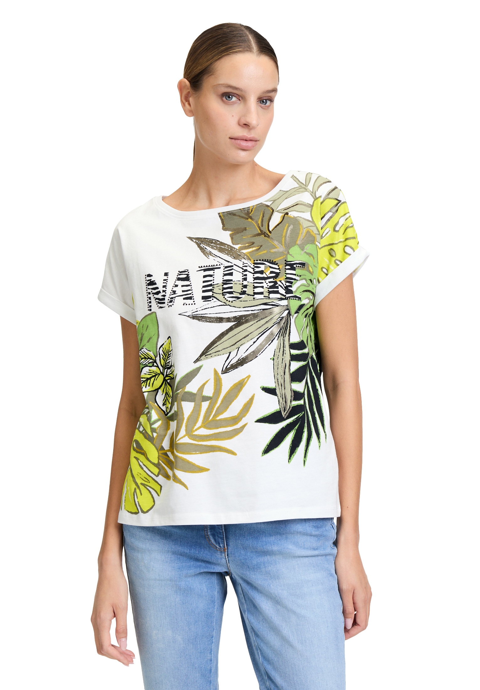 Betty Barclay Kurzarmshirt »Halbarm-Shirt mit Ärmelaufschlag«