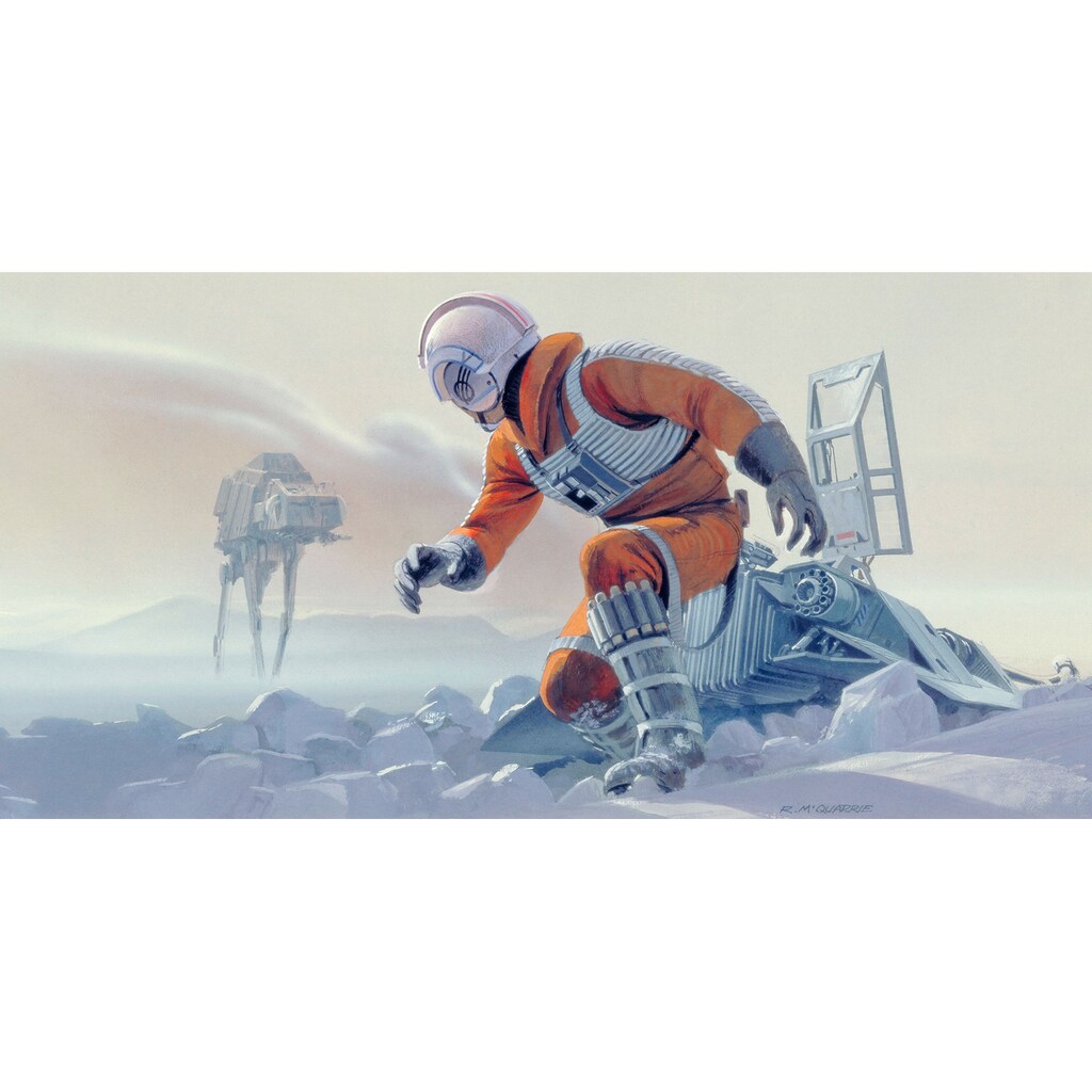 Komar Vliestapete »Star Wars Classic RMQ Hoth Battle Pilot«