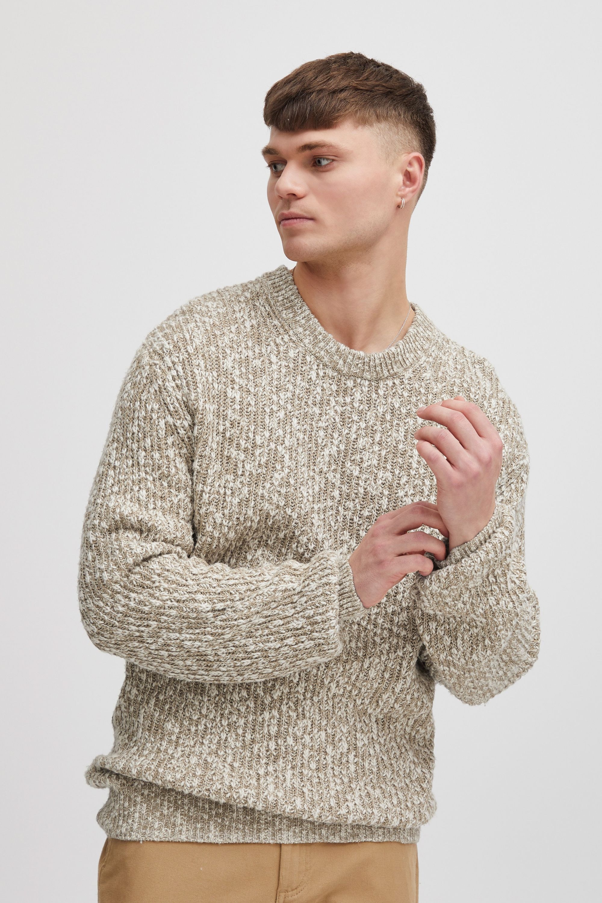 !Solid Strickfleece-Pullover »Strickpullover SDGubber«