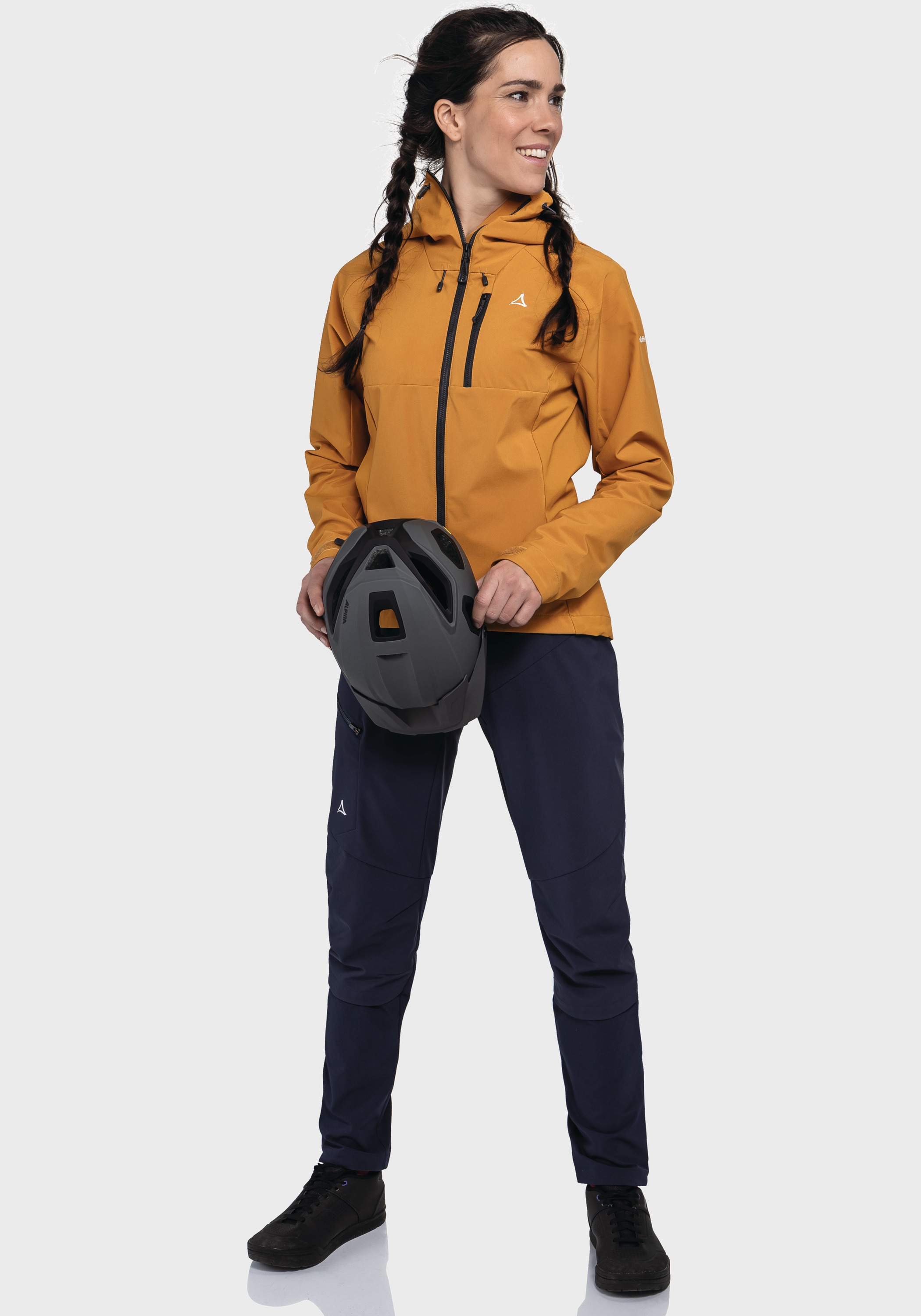 Schöffel Outdoorjacke »Bike Hybrid Jk Style Salza WMS«, mit Kapuze