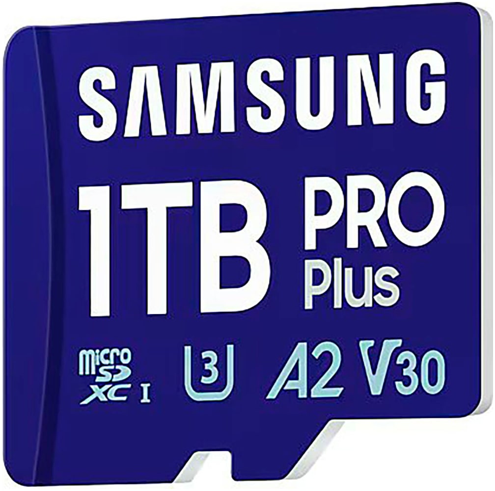 Samsung Speicherkarte »Pro Plus 1TB + USB-Kartenleser«, (UHS Class 3 180 MB/s Lesegeschwindigkeit)