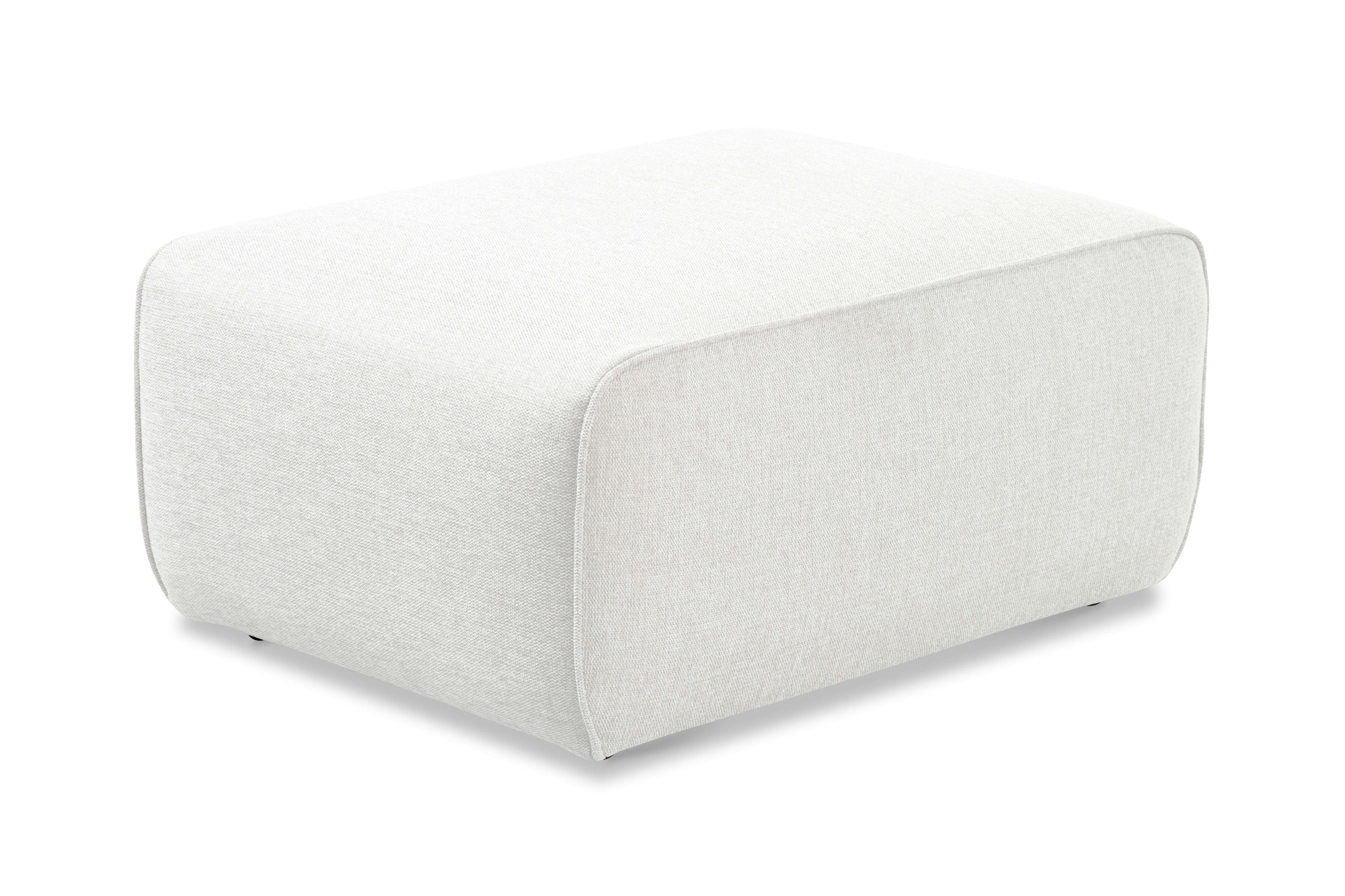 andas Polsterhocker »Noord 92/66 cm«, mit Kedernaht, schöne Serienergänzung