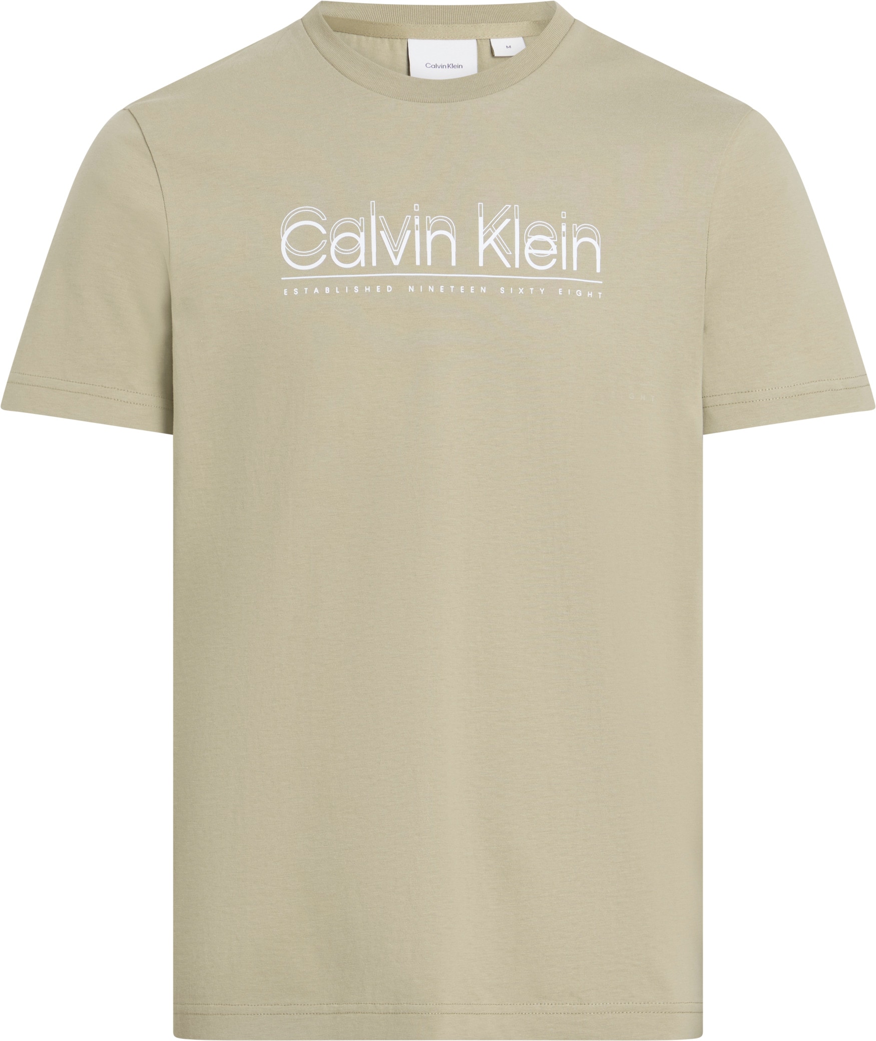 Calvin Klein T-Shirt »CP-DOUBLE LOGO T-SHIRT«, mit großem Logoschriftzug