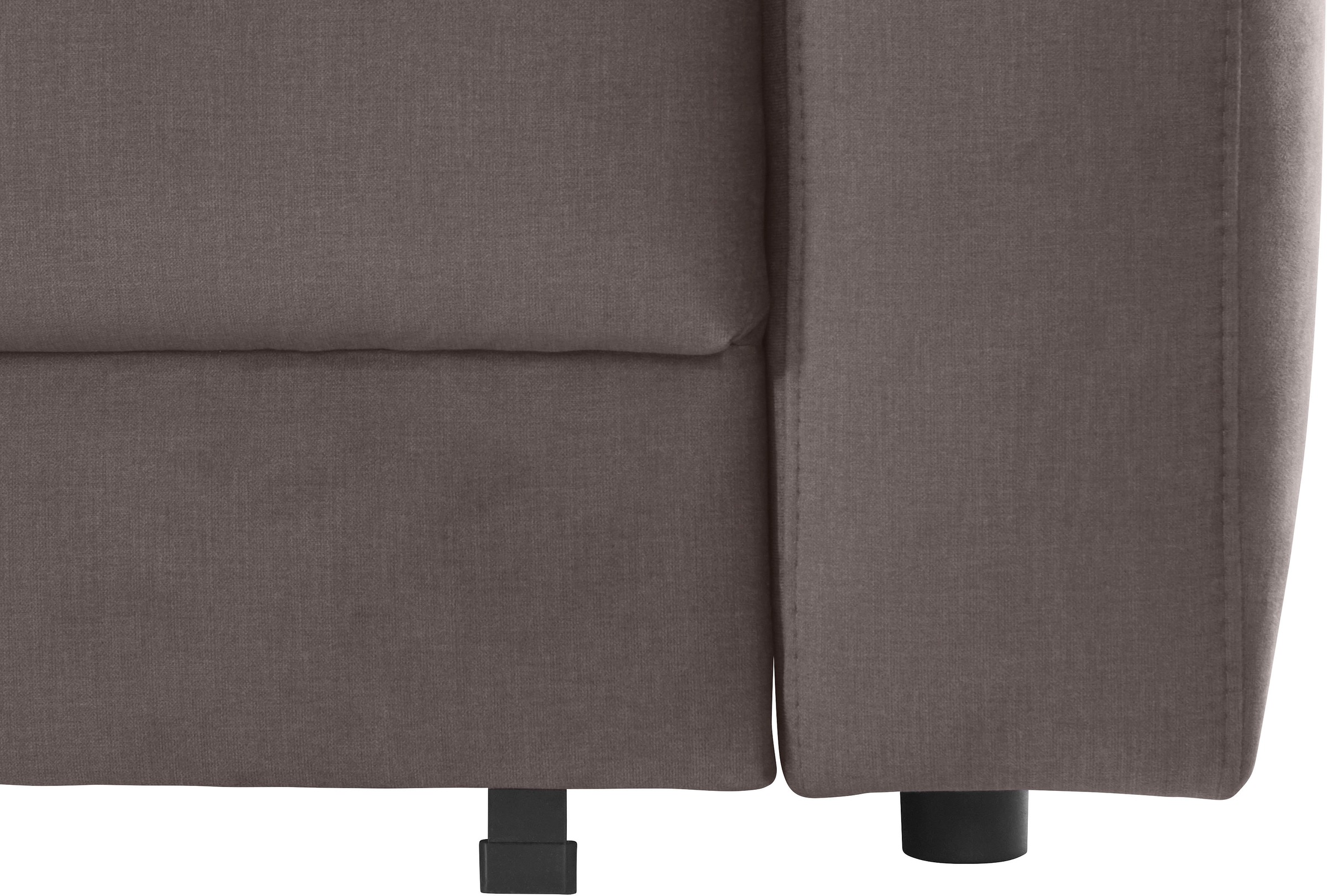 Places of Style Ecksofa »Bloomfield«, wahlweise mit Bettfunktion und Bettkasten