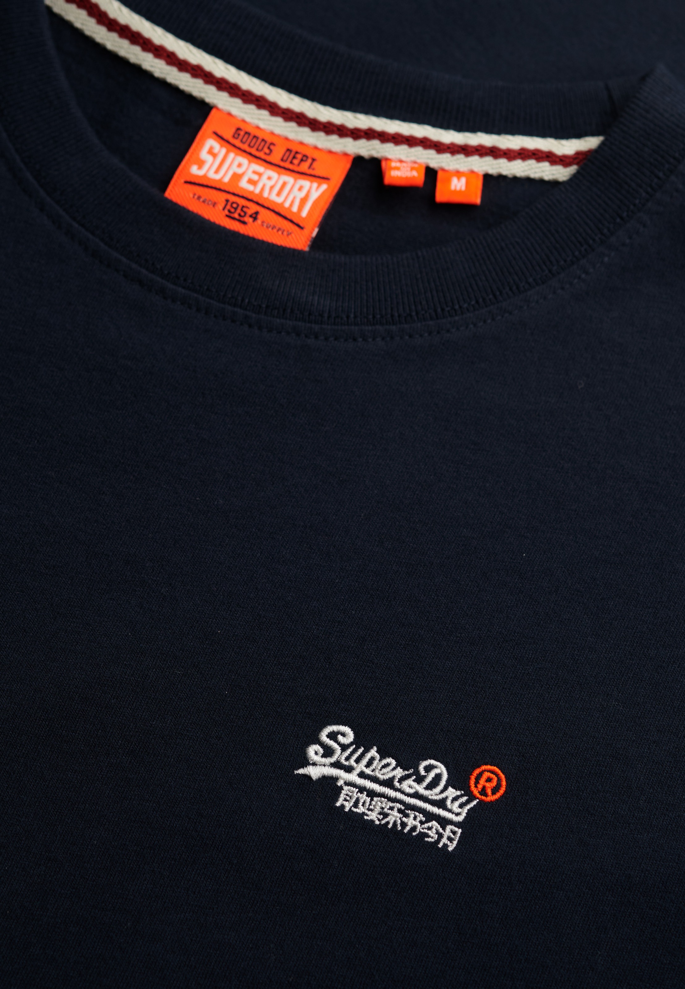 Superdry Rundhalsshirt »ESSENTIAL CONTRAST EMB TEE«