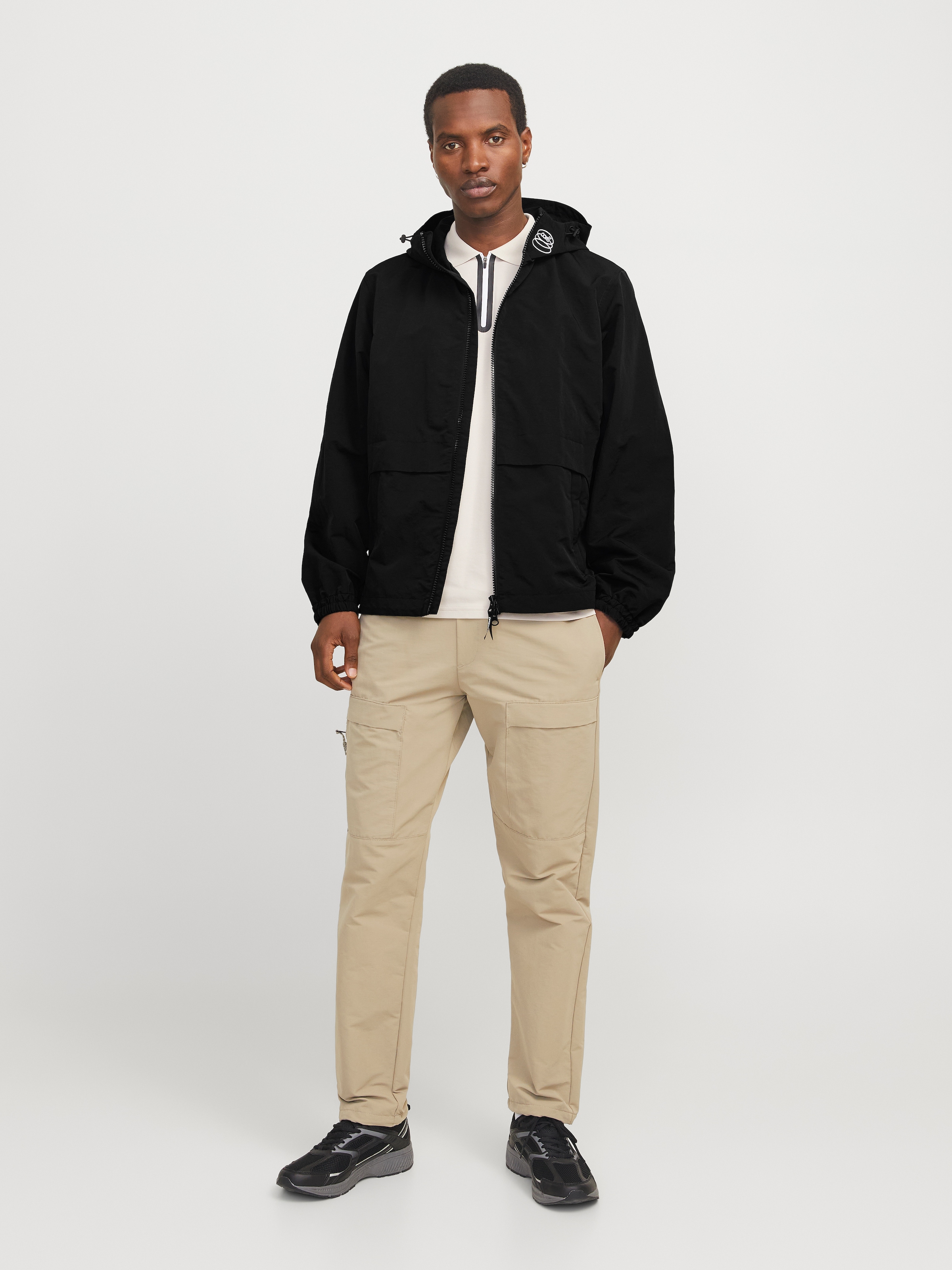 Jack & Jones Softshelljacke »JCOUNION JACKET SN«, mit Kapuze
