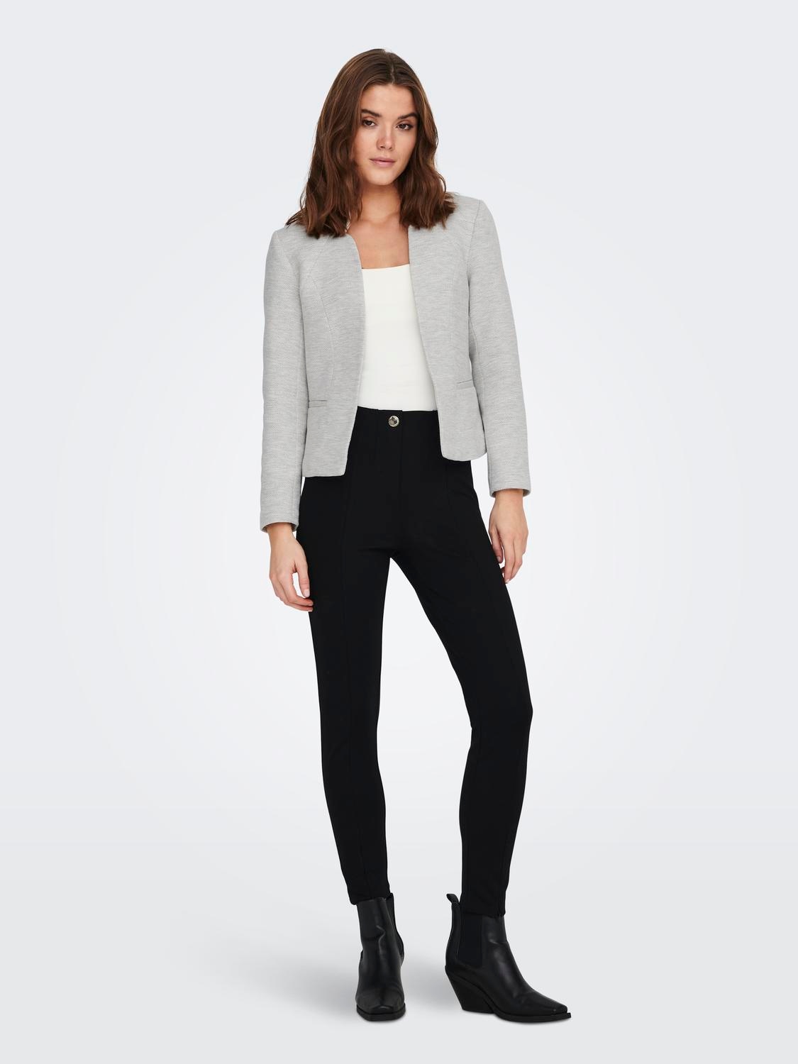 ONLY Kurzblazer »ONLADDY-LINEA L/S SHORT BLAZER CC TLR« Materialmix, regular fit