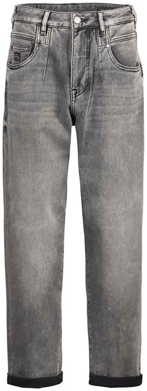 Herrlicher Loose-fit-Jeans »Brooke Organic Denim Brushed«, mit figurbetonenden Abnähern vorn