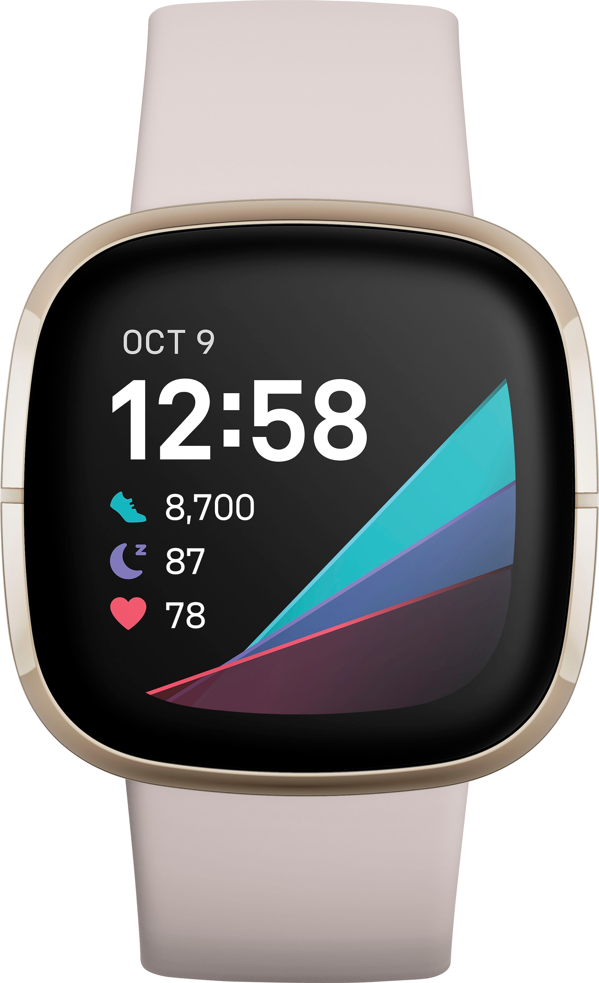 ➥ »Sense«, 6 3 Premium) inkl. UNIVERSAL XXL Fitbit (FitbitOS5 fitbit Garantie Smartwatch Jahre | Monate