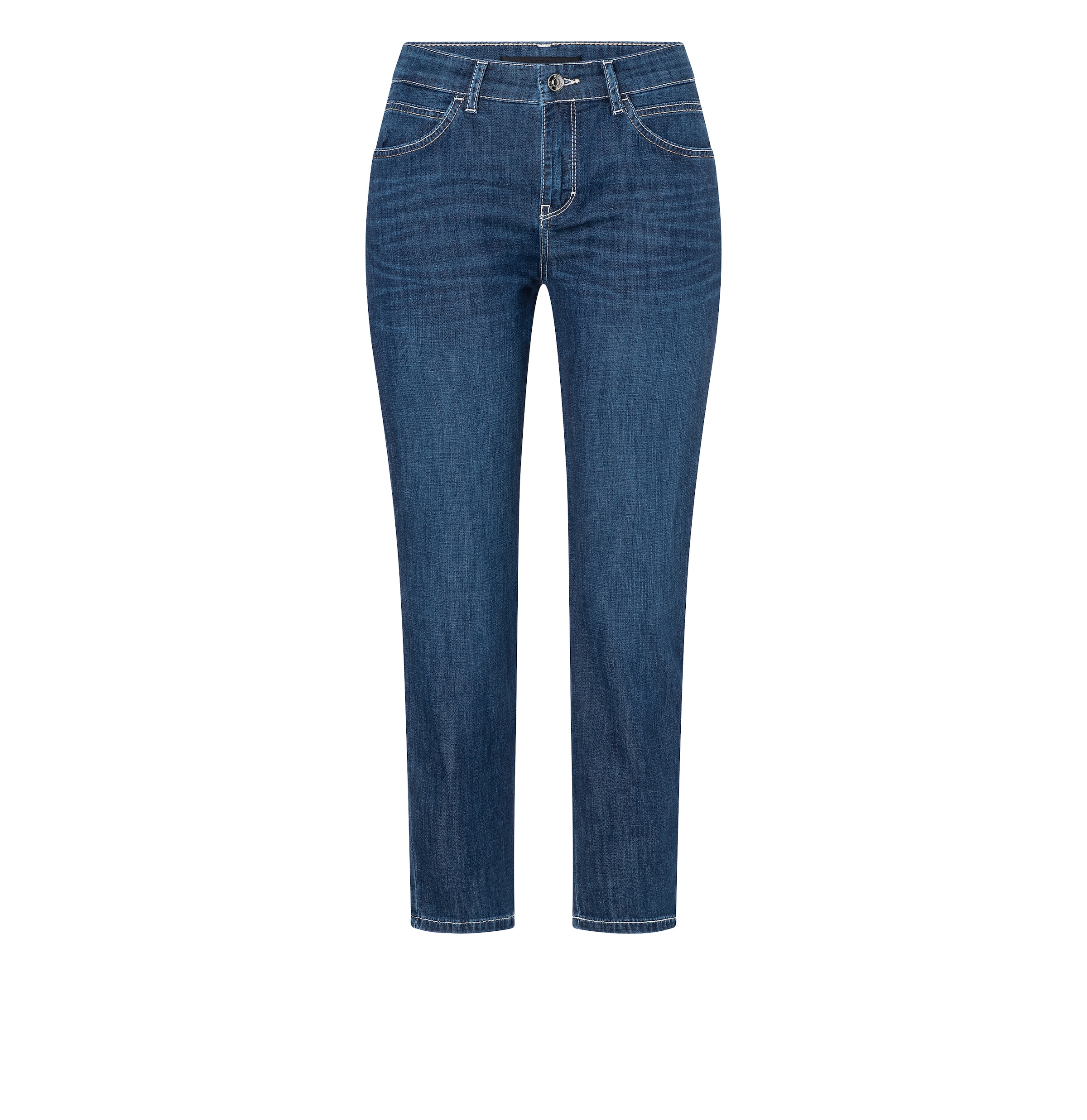 MAC Ankle-Jeans »Slim 7/8«, Kontrastfarbene Nähte