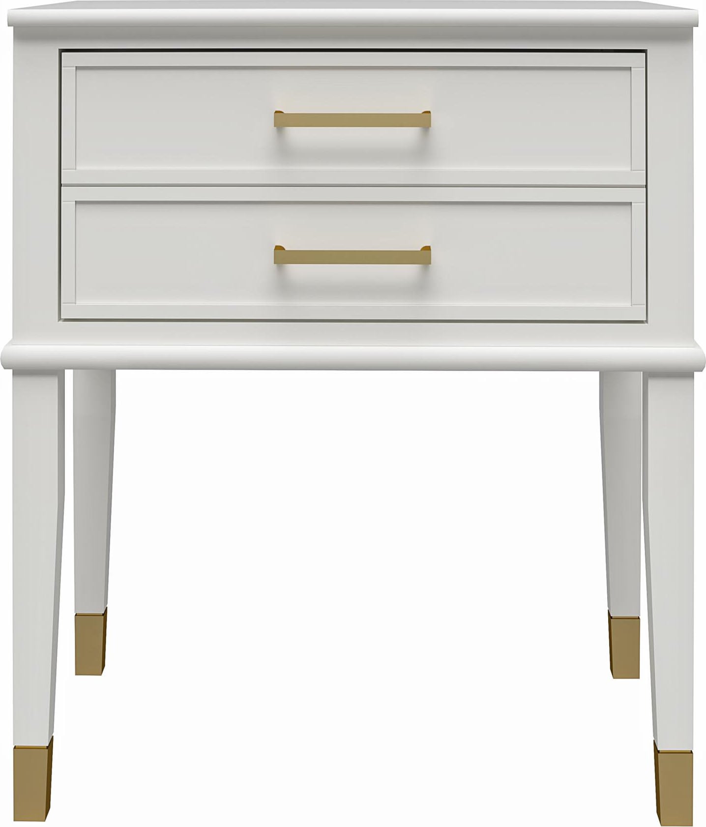 CosmoLiving by Cosmopolitan Beistelltisch »Westerleigh«, (1 St.), 1 Schublade, aus pflegeleichtem MDF, Beine aus Massivholz, Höhe 72 cm