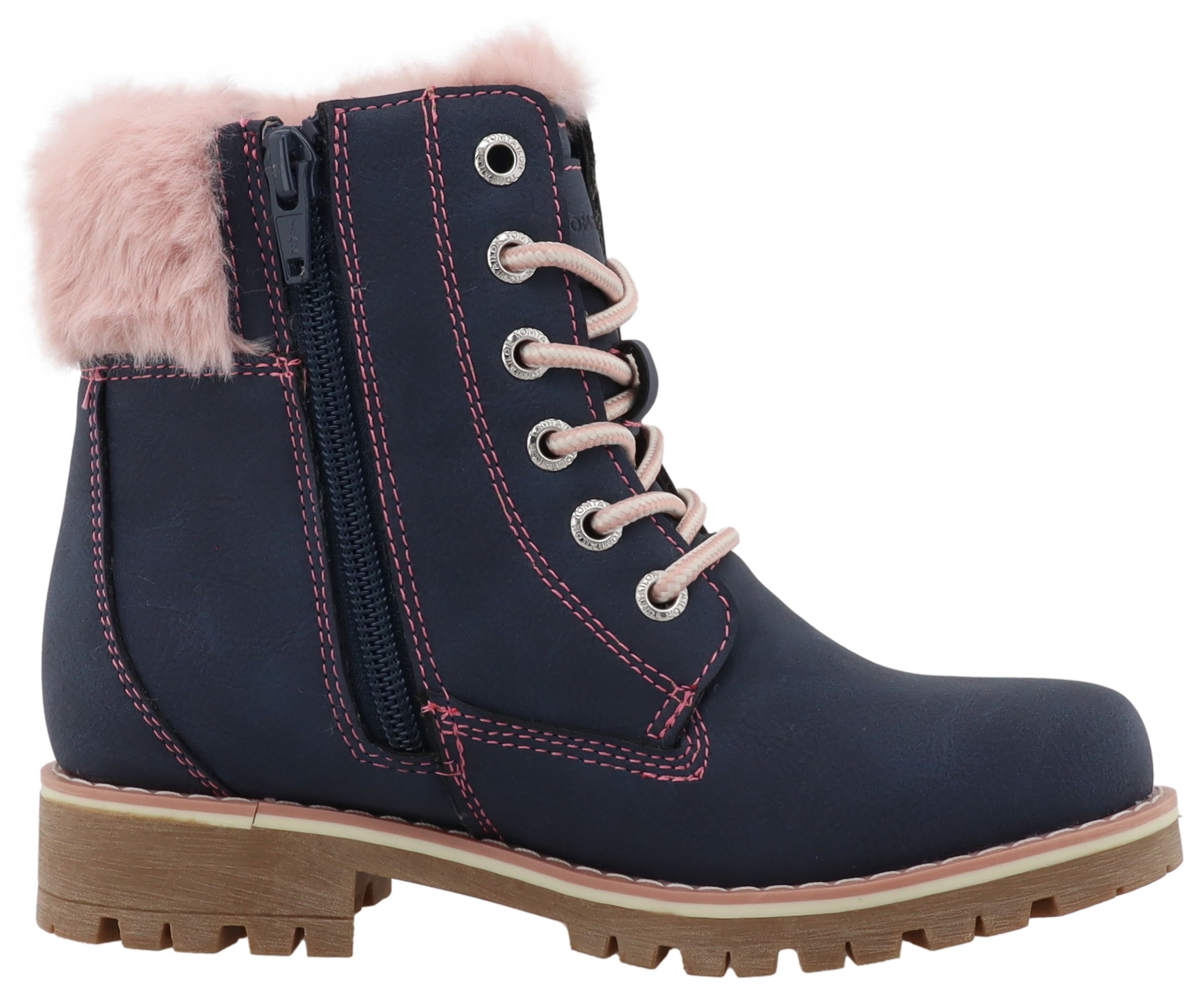 TOM TAILOR Winterstiefel, mit Warmfutter