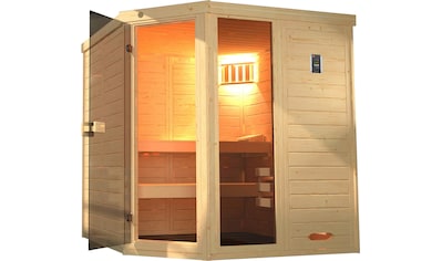 weka Sauna »Laukkala«, (Set), 7,5 kW Bio-Ofen mit digitaler Steuerung kaufen