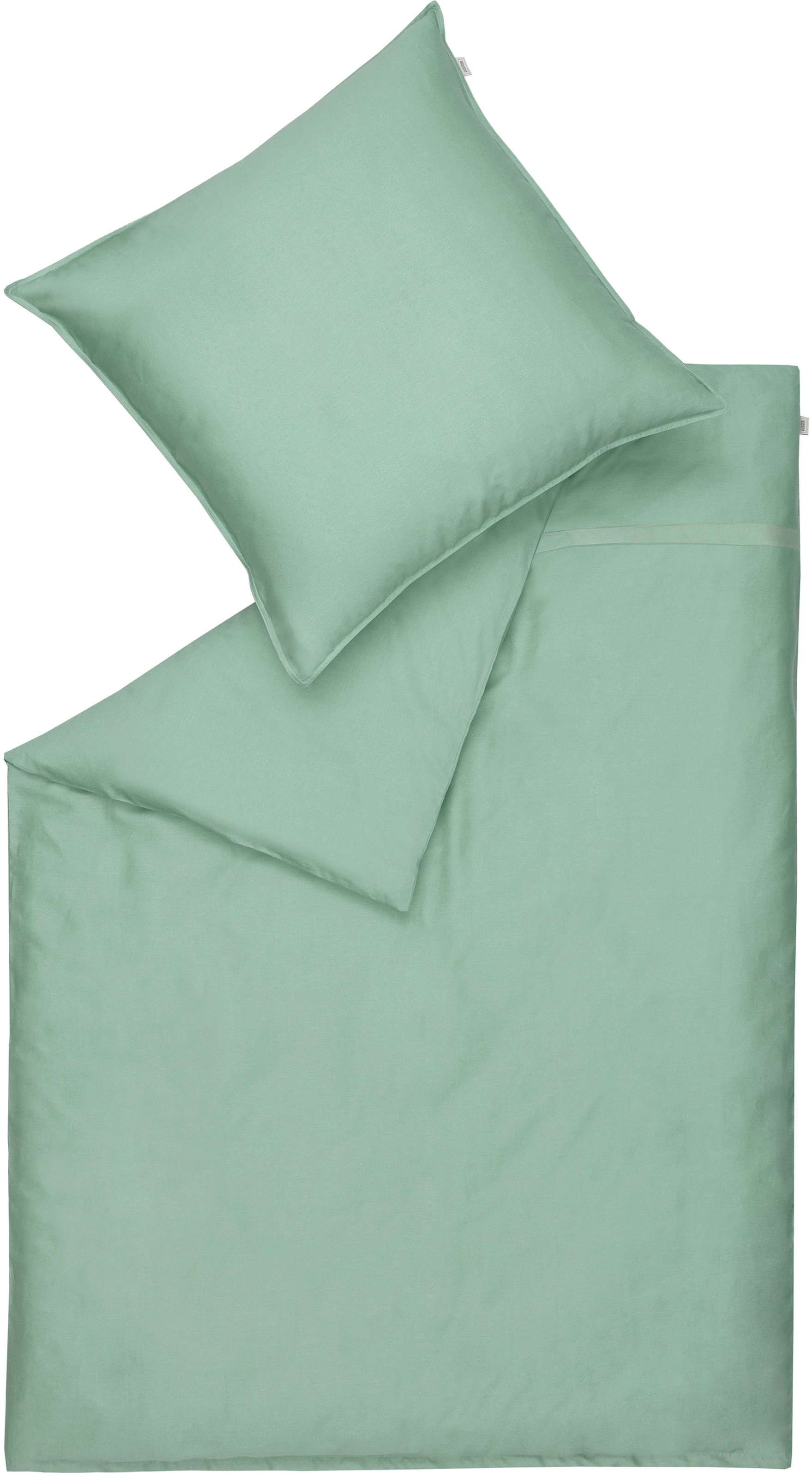 SCHÖNER WOHNEN-Kollektion Bettwäsche "Pure" 2 Stk. Satinbettwäsche aus 100% reiner Baumwolle