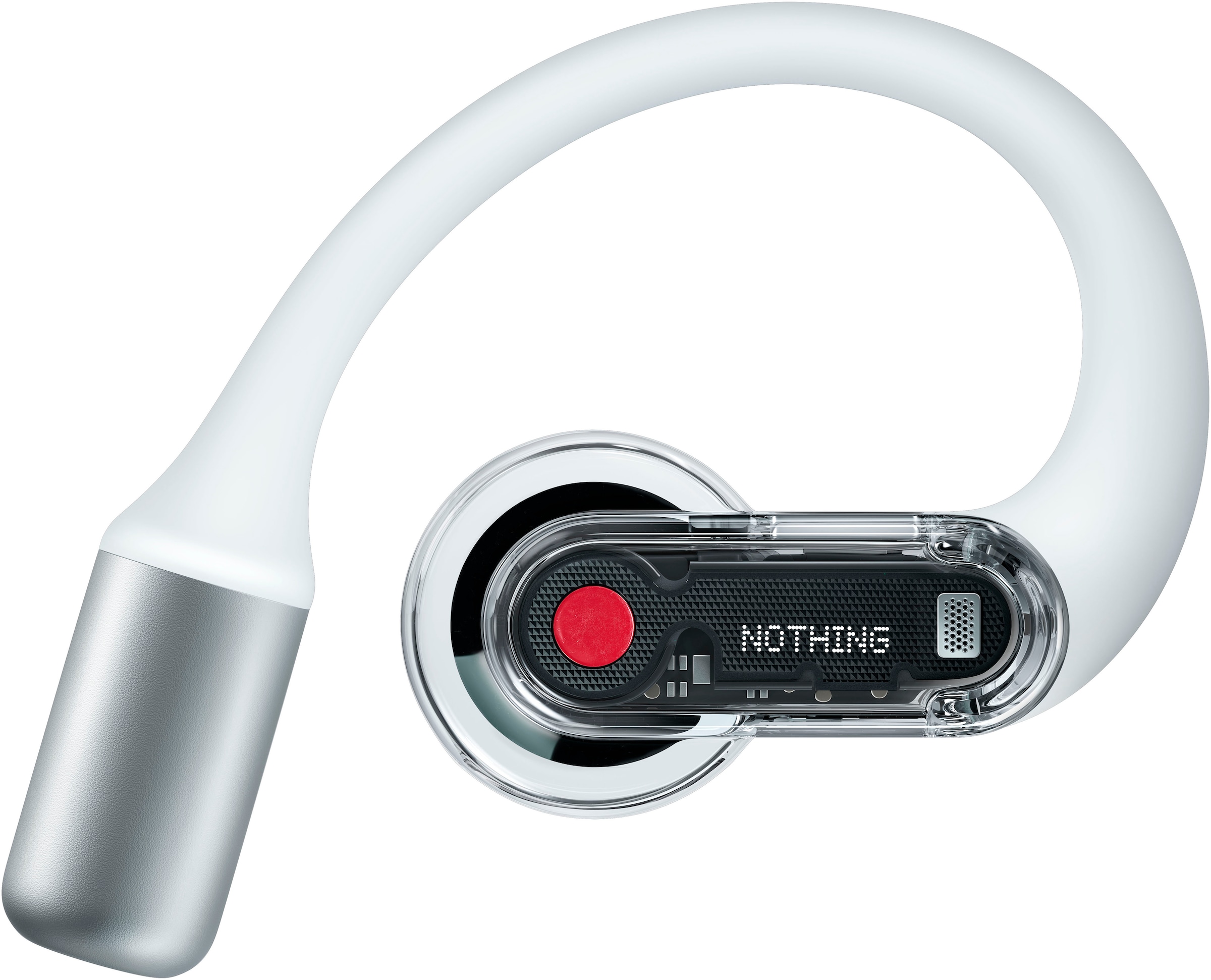 NOTHING Open-Ear-Kopfhörer »Ear (Open)« A2DP Bluetooth | AVCTP Bluetooth | AVDTP Bluetooth | AVRCP Bluetooth | Bluetooth | HFP | RFCOMM | SPP LED Ladestandsanzeige | integrierte Steuerung für Anrufe und Musik