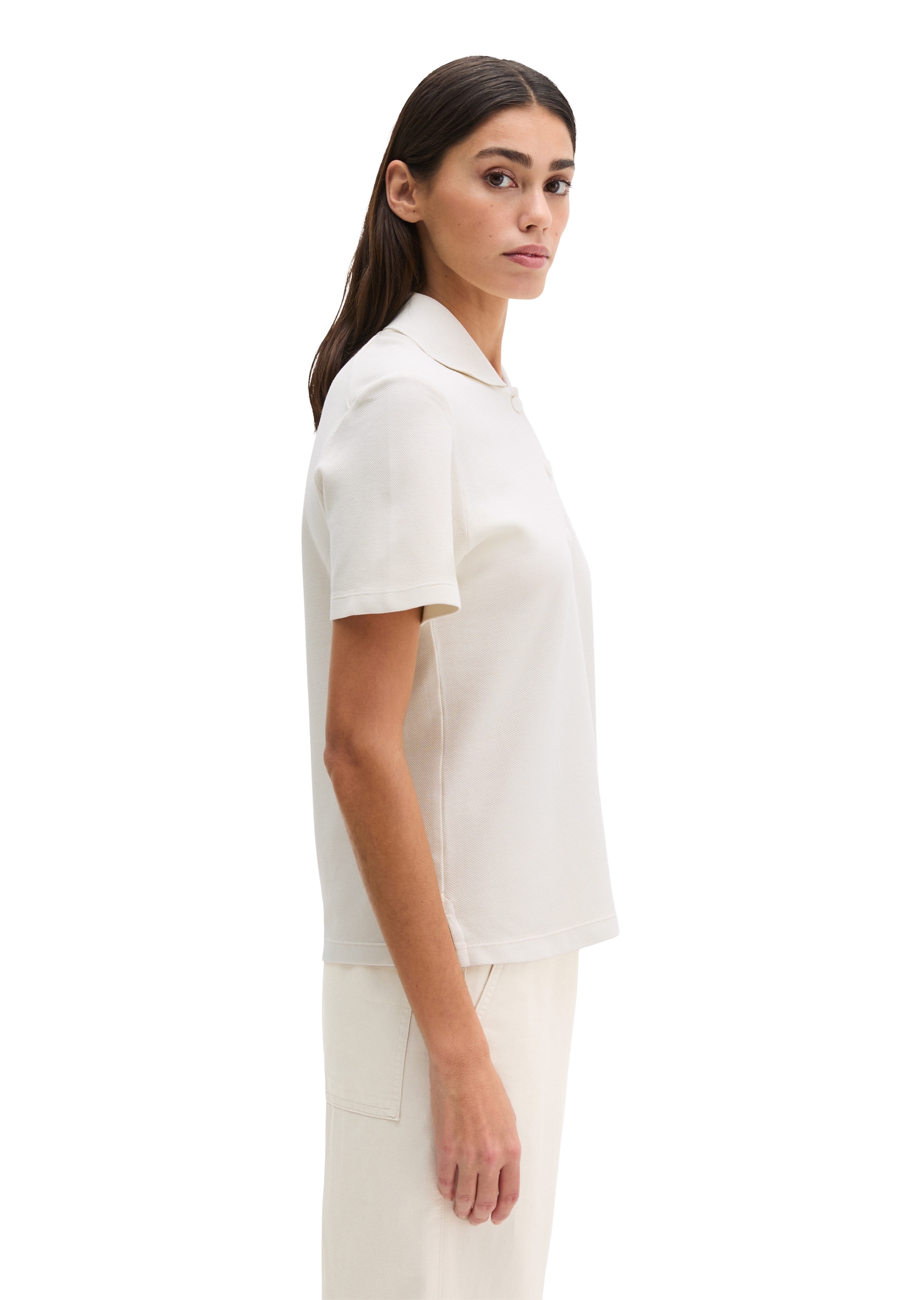 Marc O'Polo Poloshirt regular aus Garment-Dyed-Piqué-Jersey