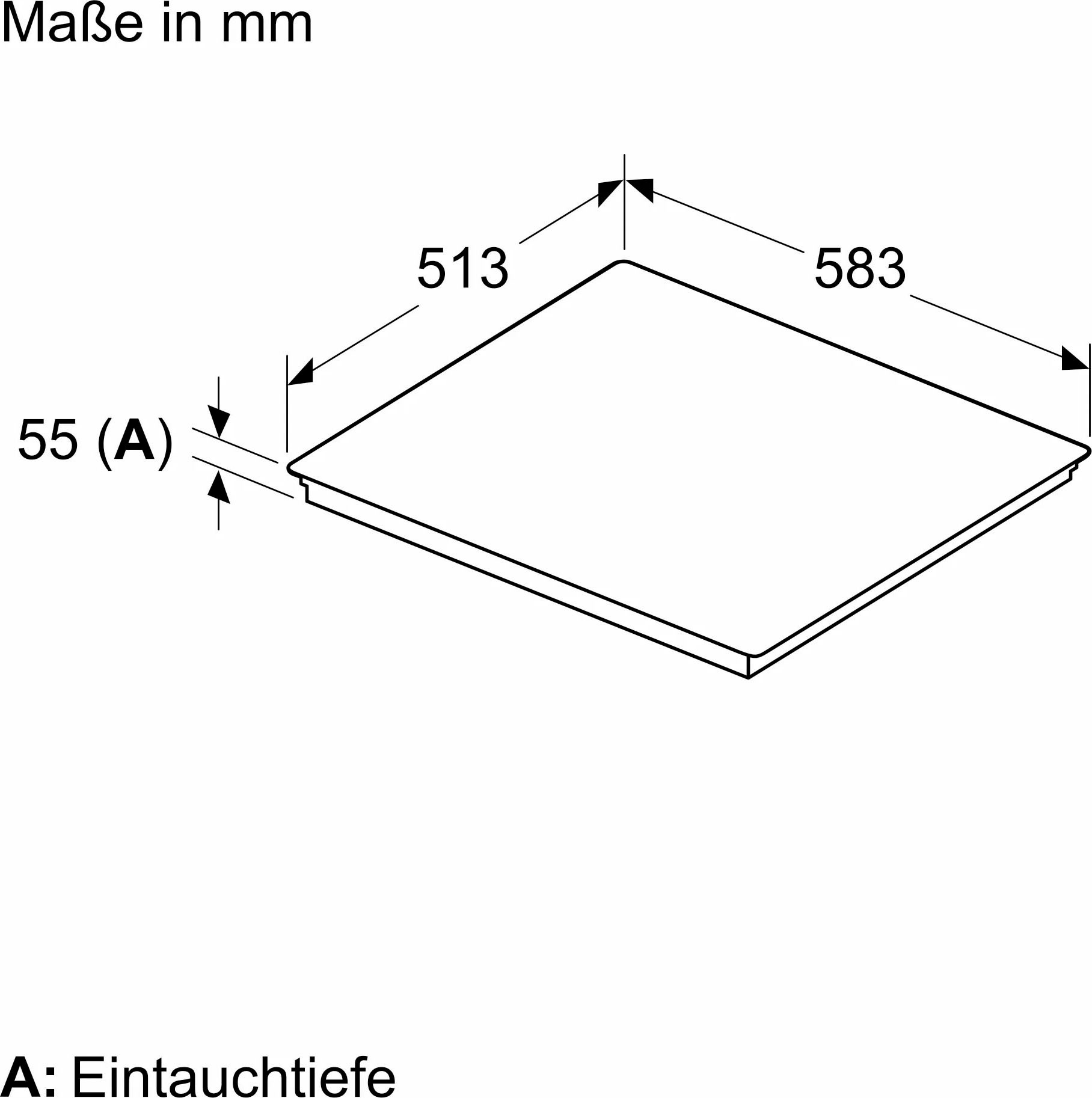 NEFF Flex-Induktions-Kochfeld von SCHOTT CERAN® »T66SHE4L0«, T66SHE4L0, mit virtueller Twist Touch® Bedienung