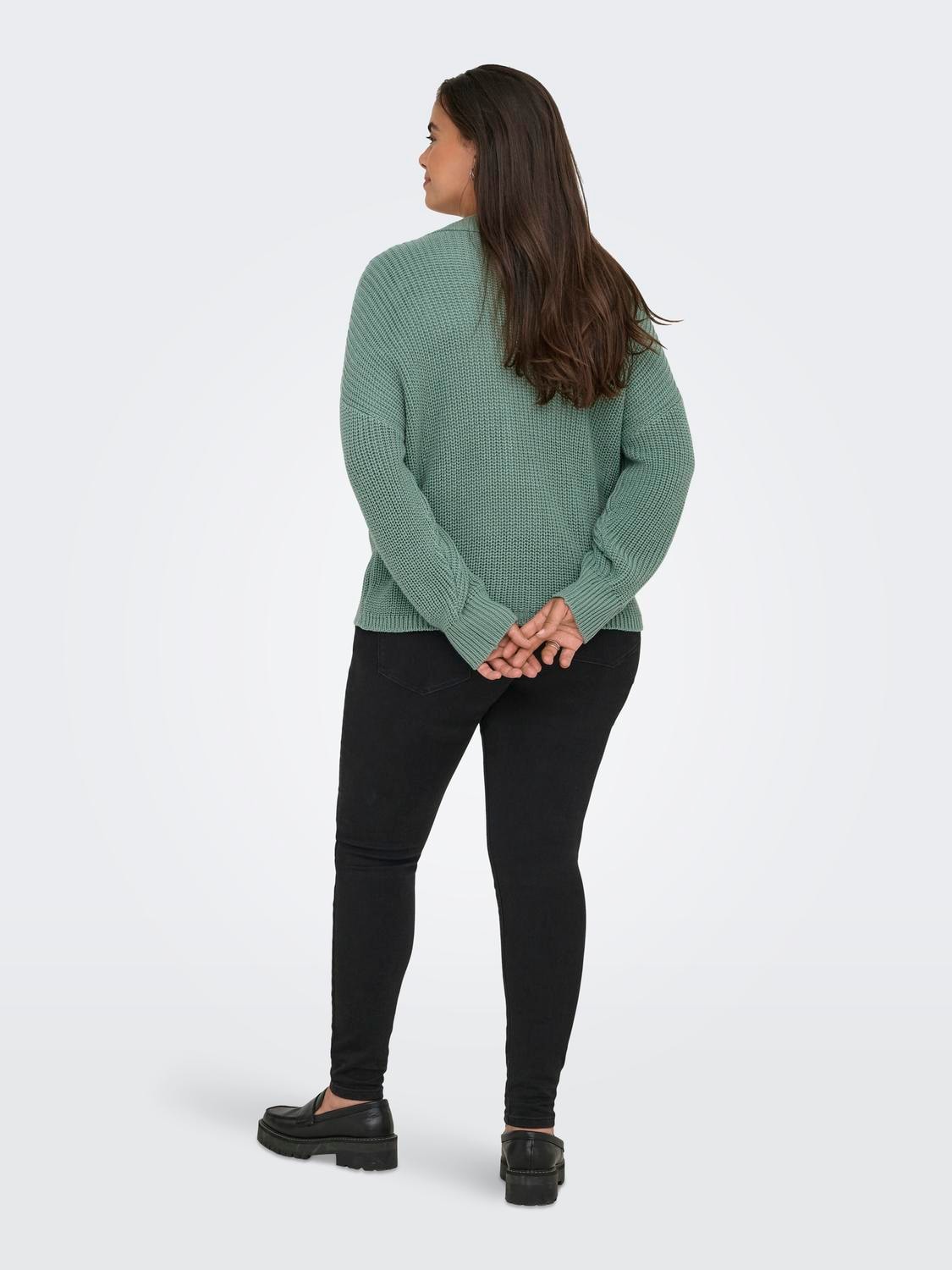 ONLY CARMAKOMA Strickjacke »CARCAROL NICE L/S CARDIGAN KNT NOOS«