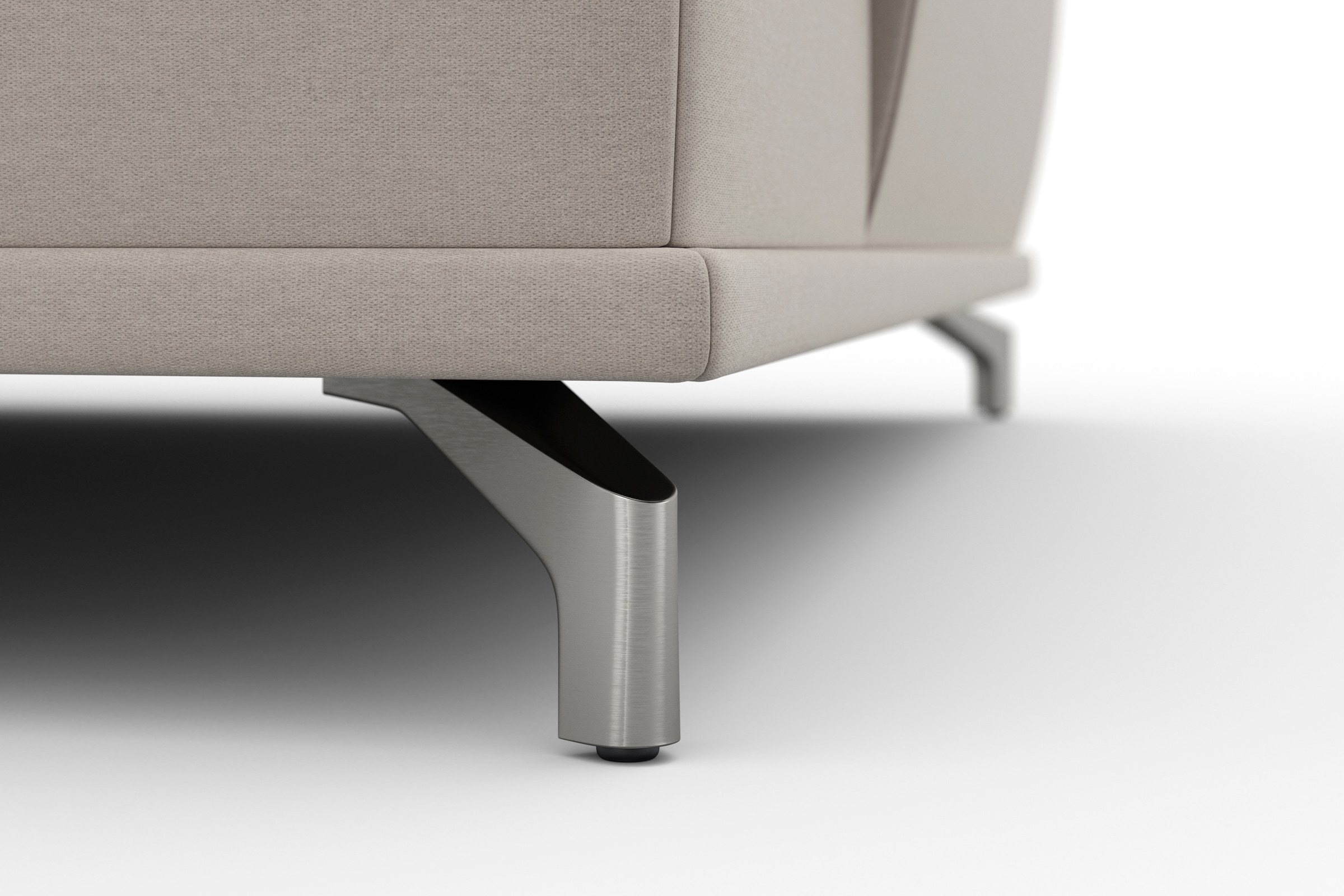 sit&more Wohnlandschaft »Cabrio U-Form, B: 359 cm, mit Sitztiefen-, Arm- & Kopfteilverstellung« 3 Nierenkissen, Federkern, optional Bettfunktion und Stauraum