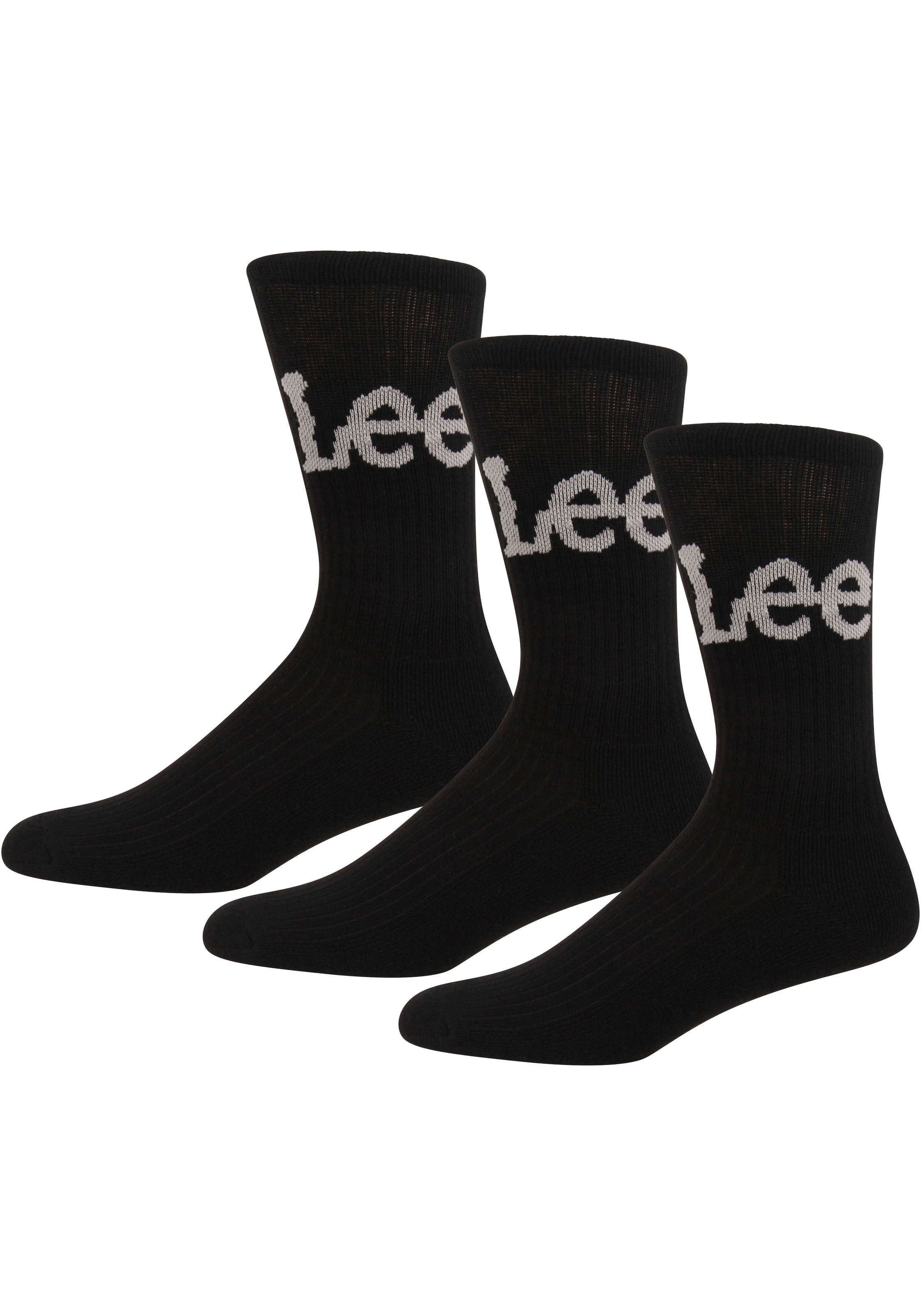 Lee® Sportsocken »CROBETT«, (3 Paar), Unisex Lee Sports Socks