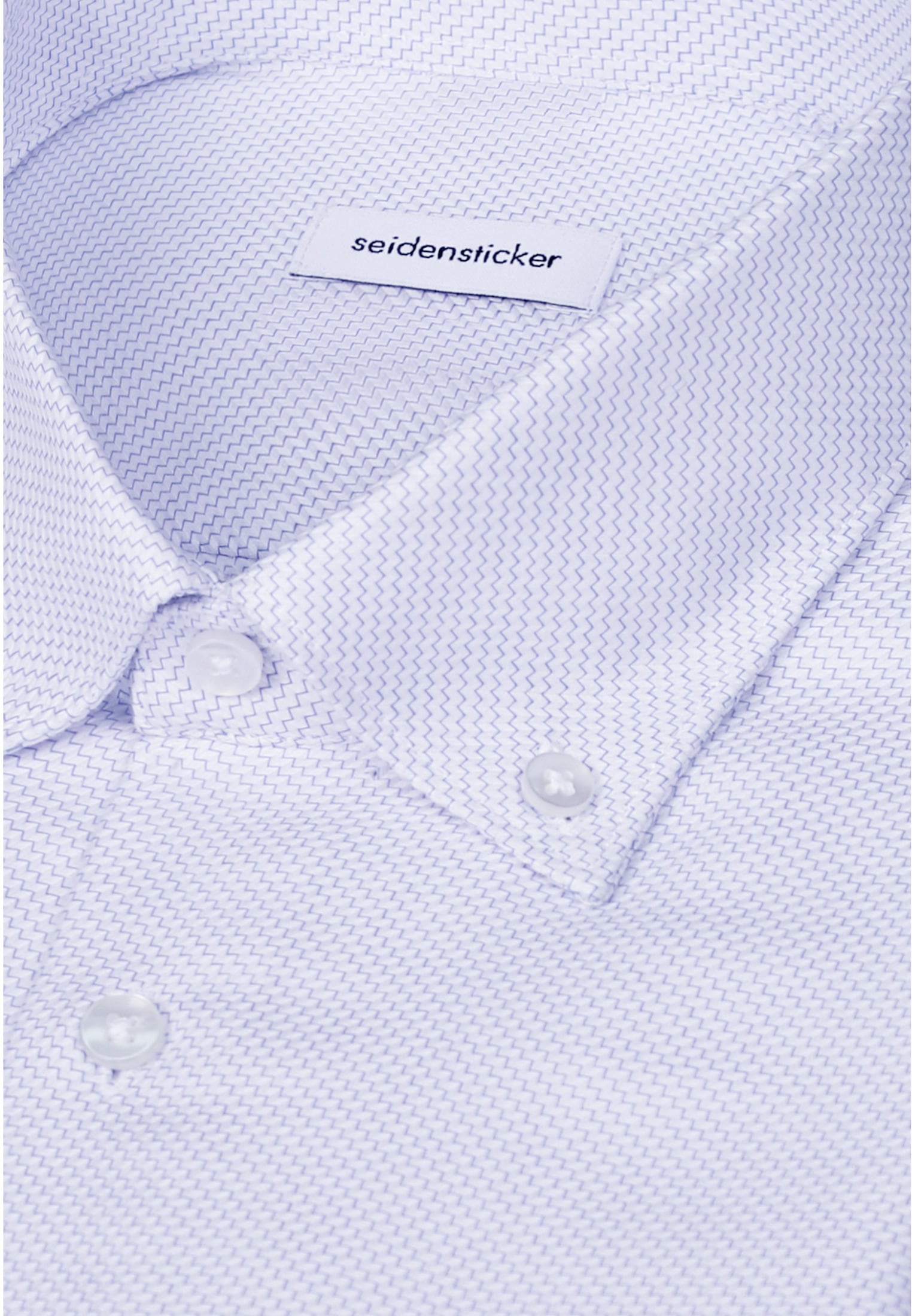seidensticker Businesshemd »Schwarze Rose« Regular 1/1 Button-Down-Kragen Struktur