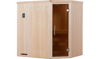 weka Sauna »Varberg«, (Set), 7,5 kW-Ofen mit digitaler Steuerung kaufen