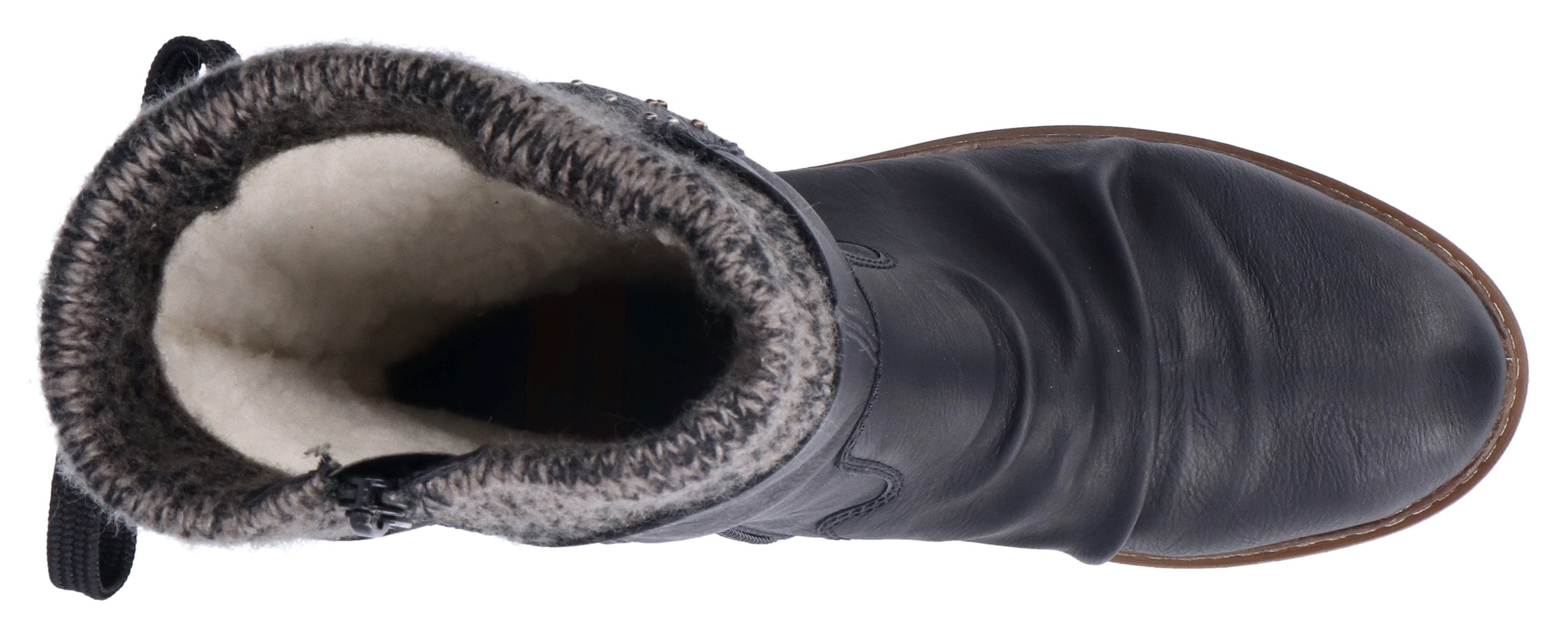 Rieker Winterstiefel, Winterboots, Profilsohle, Warmfutter, mit Rieker-TEX