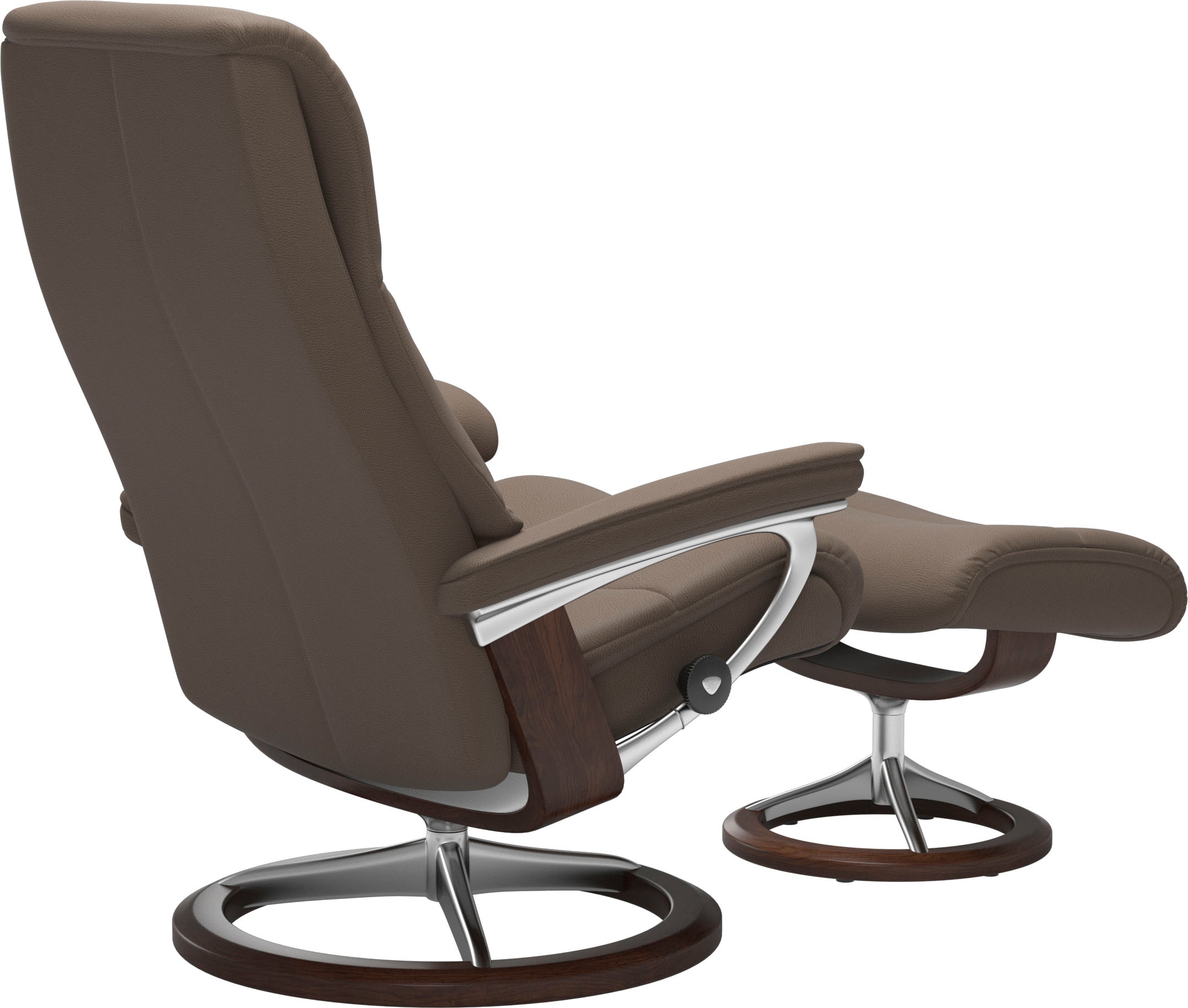 Stressless® Relaxsessel »View«, mit Signature Base, Größe M,Gestell Braun