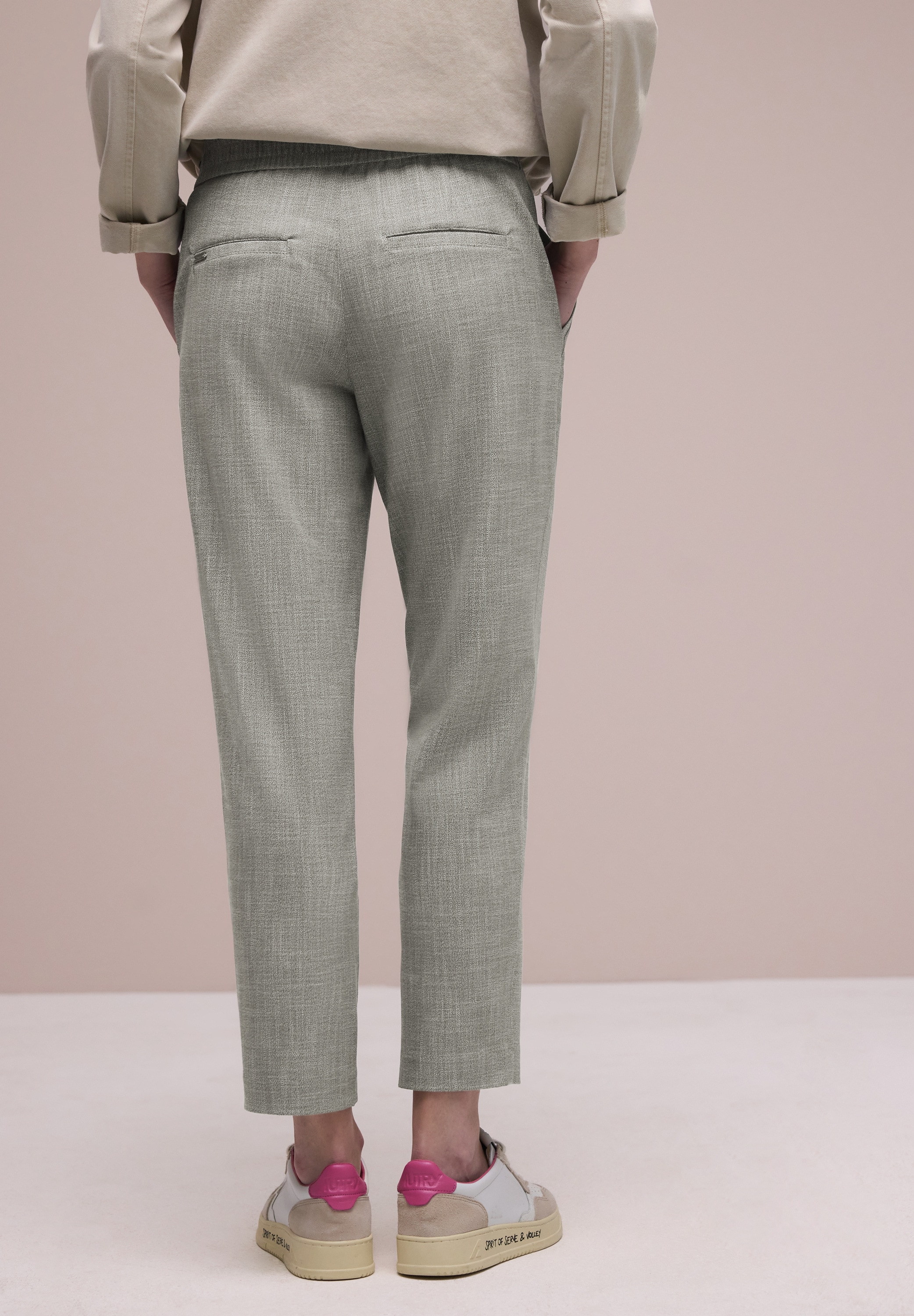 STREET ONE Stoffhose »Style Bonny«  mit Schnalle