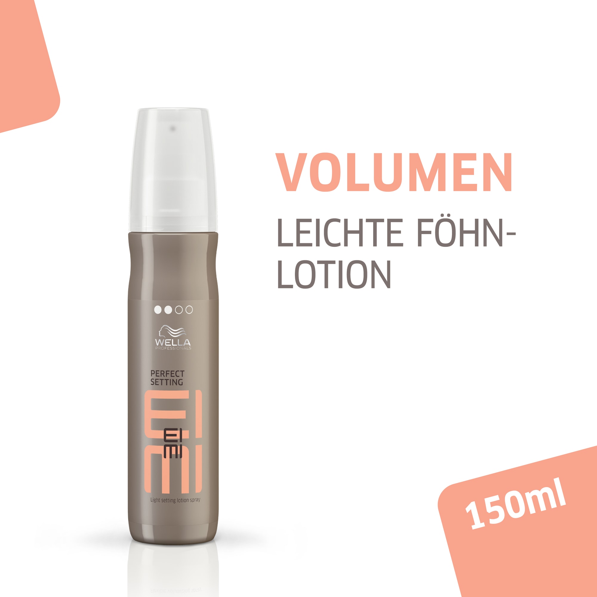 Wella Professionals Volumenspray »EIMI PERFECT SETTING« mittlerer Halt, mehr Volumen, ultimativer Glanz, schützt vor Föhnhitze