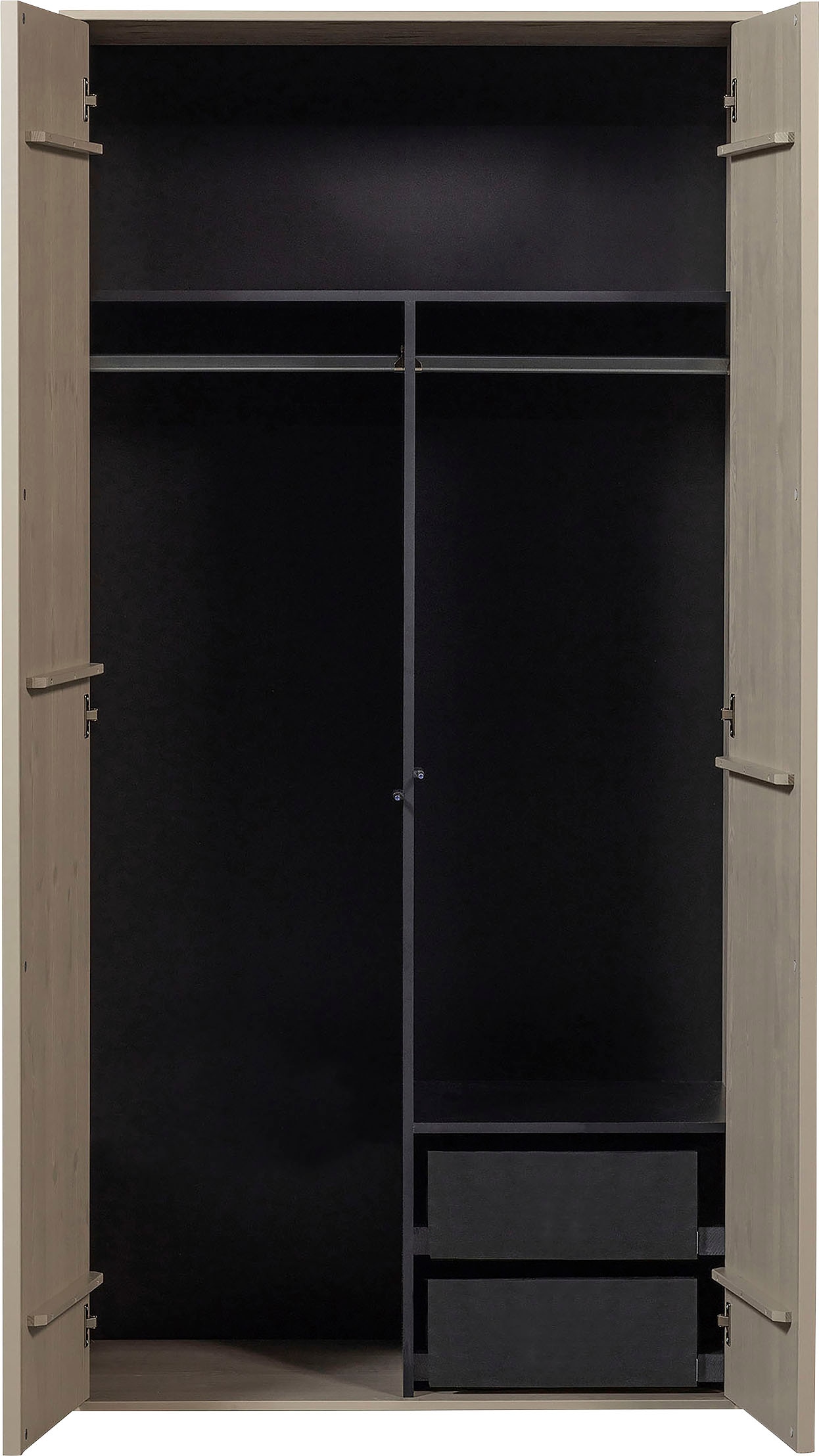 WOOOD Garderobenschrank »Grenen«, H 200 cm x B 100 cm x T 58 cm