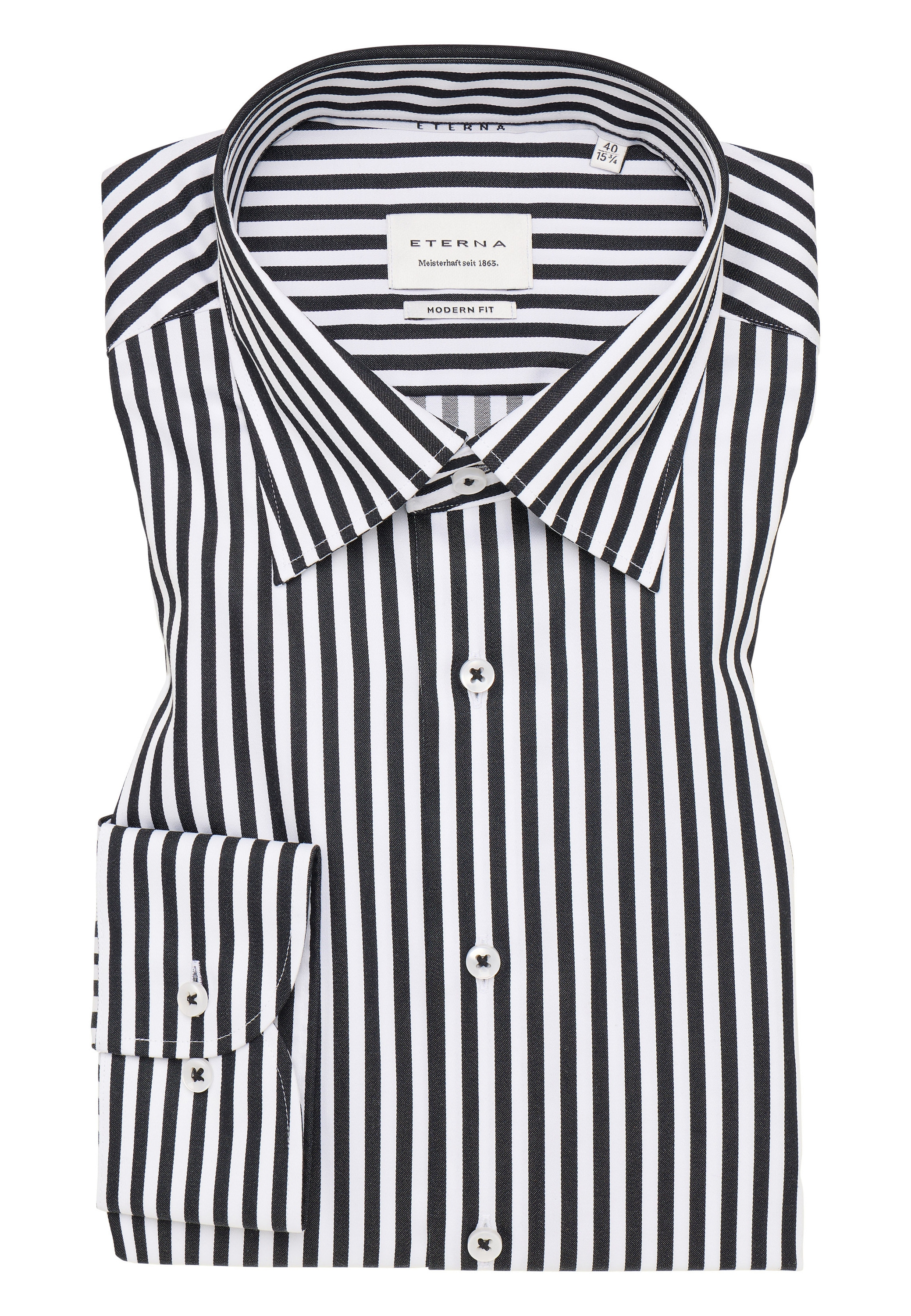 Eterna Langarmhemd »MODERN FIT«, NON IRON (bügelfrei)