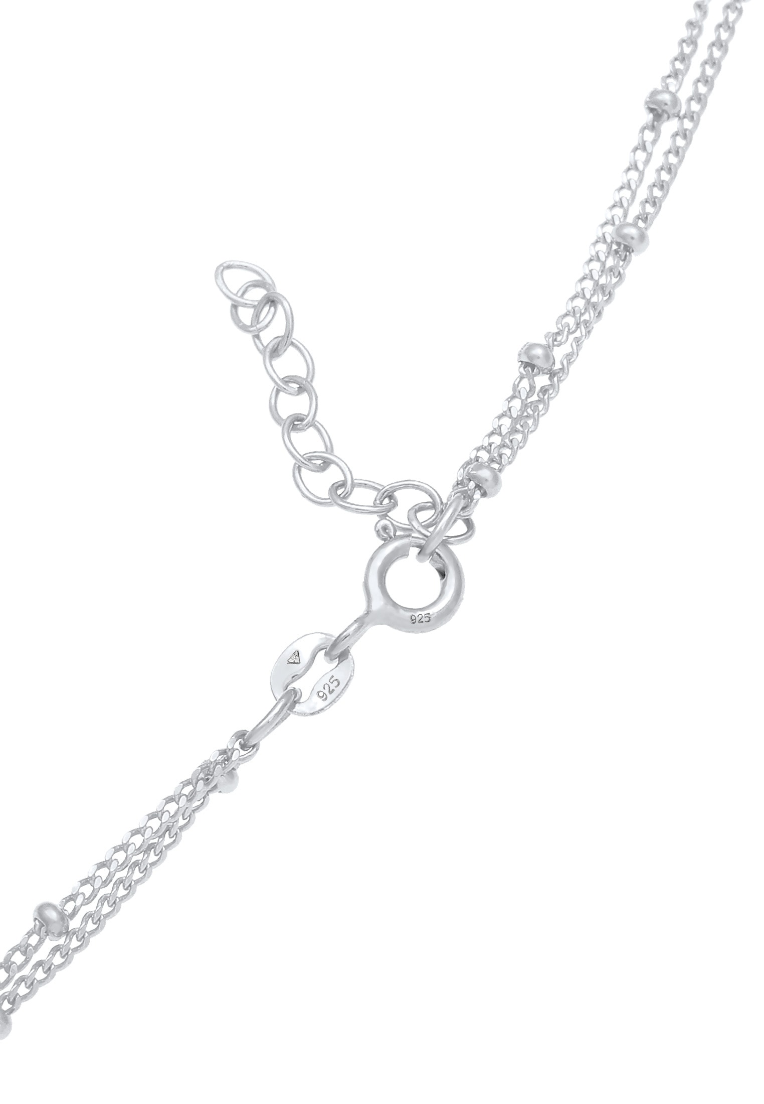 Elli Choker »Halskette Choker Layer Kugelkette Stern 925 Sterling Silber«
